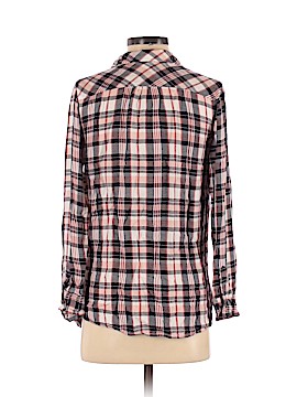 Isabel Maternity Long Sleeve Button-Down Shirt (view 2)
