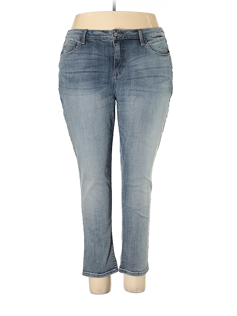 Laurie Felt Blue Jeans Size 20 W Petite (Plus) - 62% off | thredUP