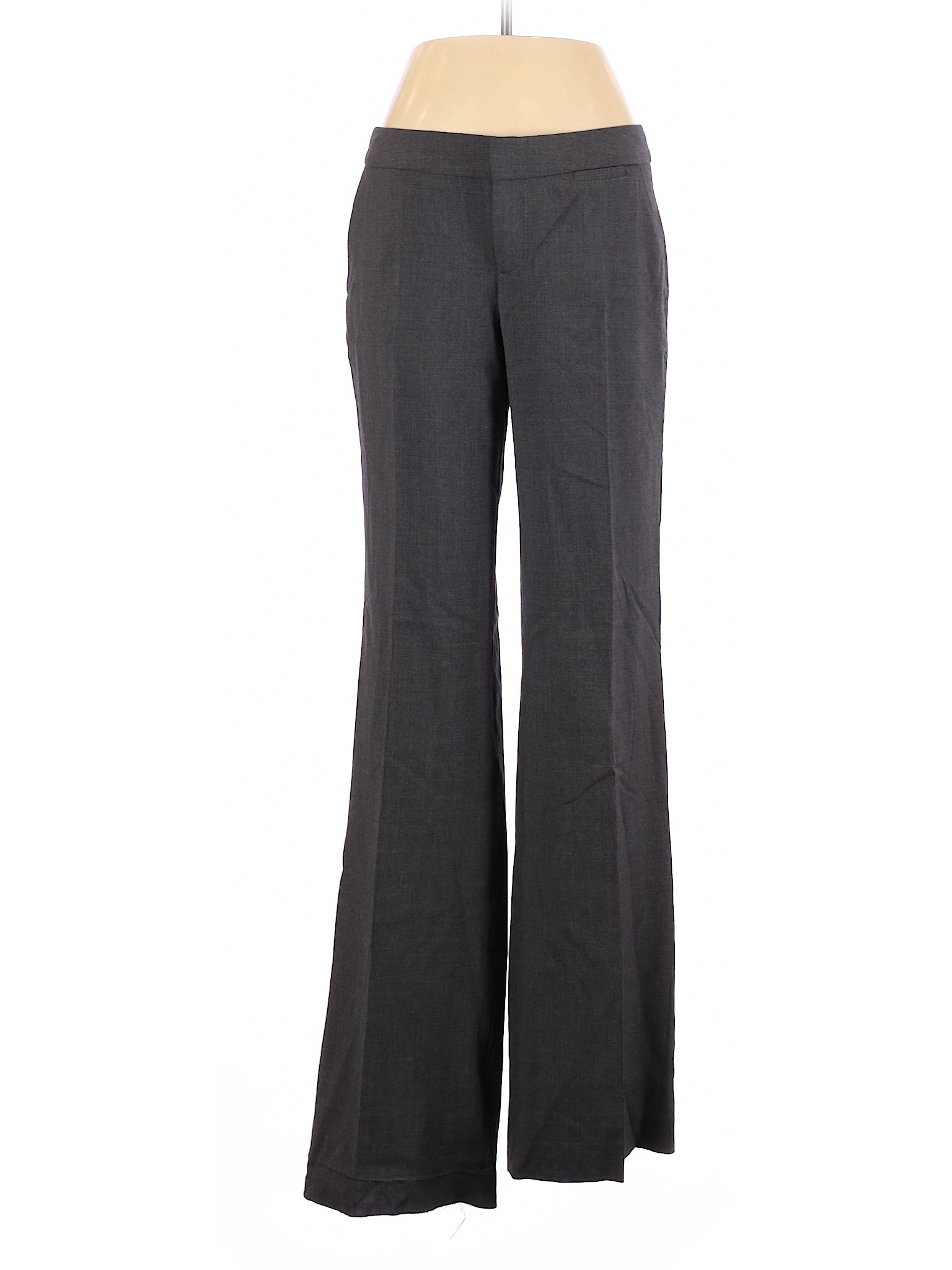 Banana Republic Women Gray Wool Pants 4 | eBay