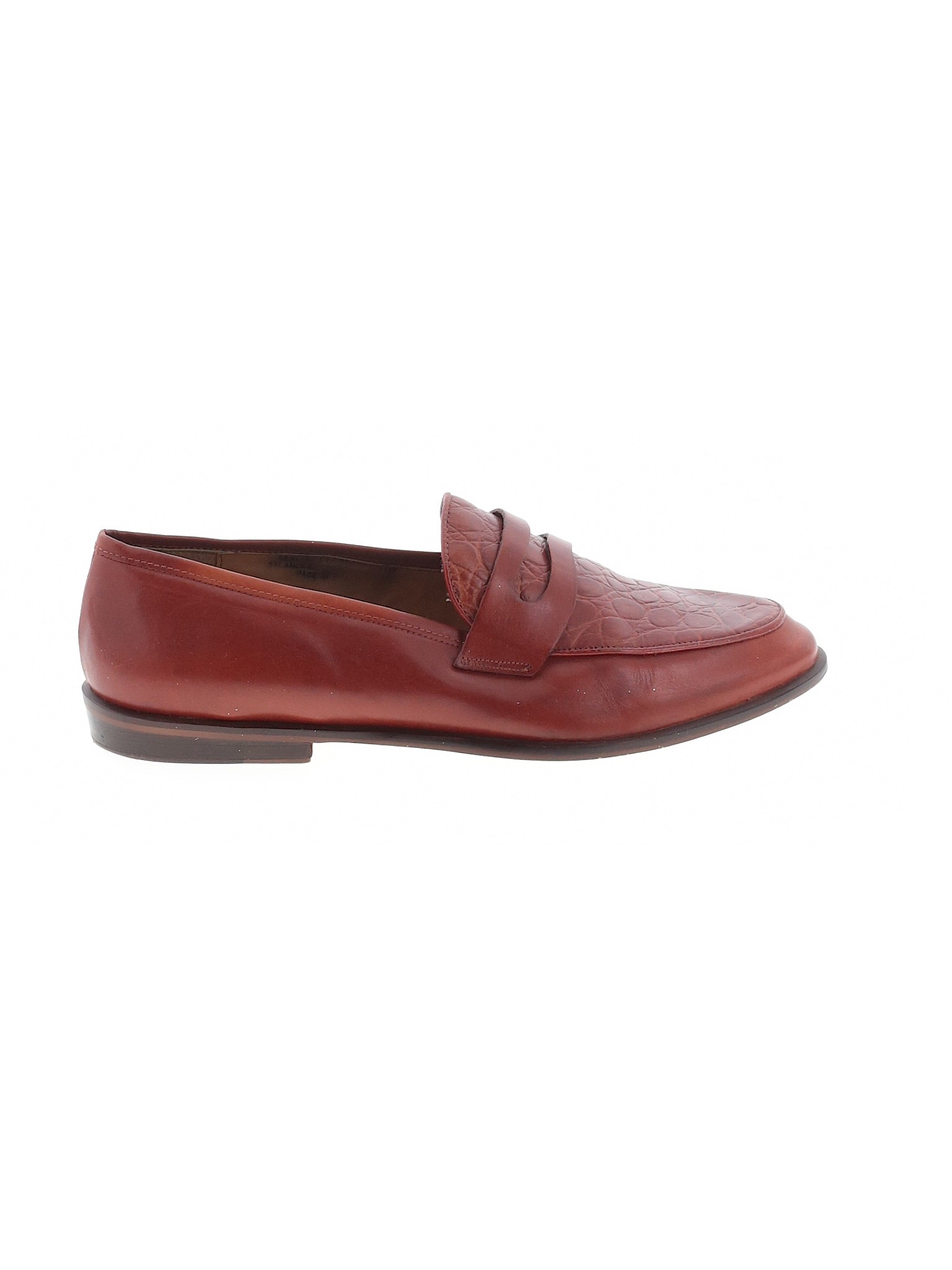 Ann Marino Solid Maroon Red Flats Size 8 - 43% off | thredUP
