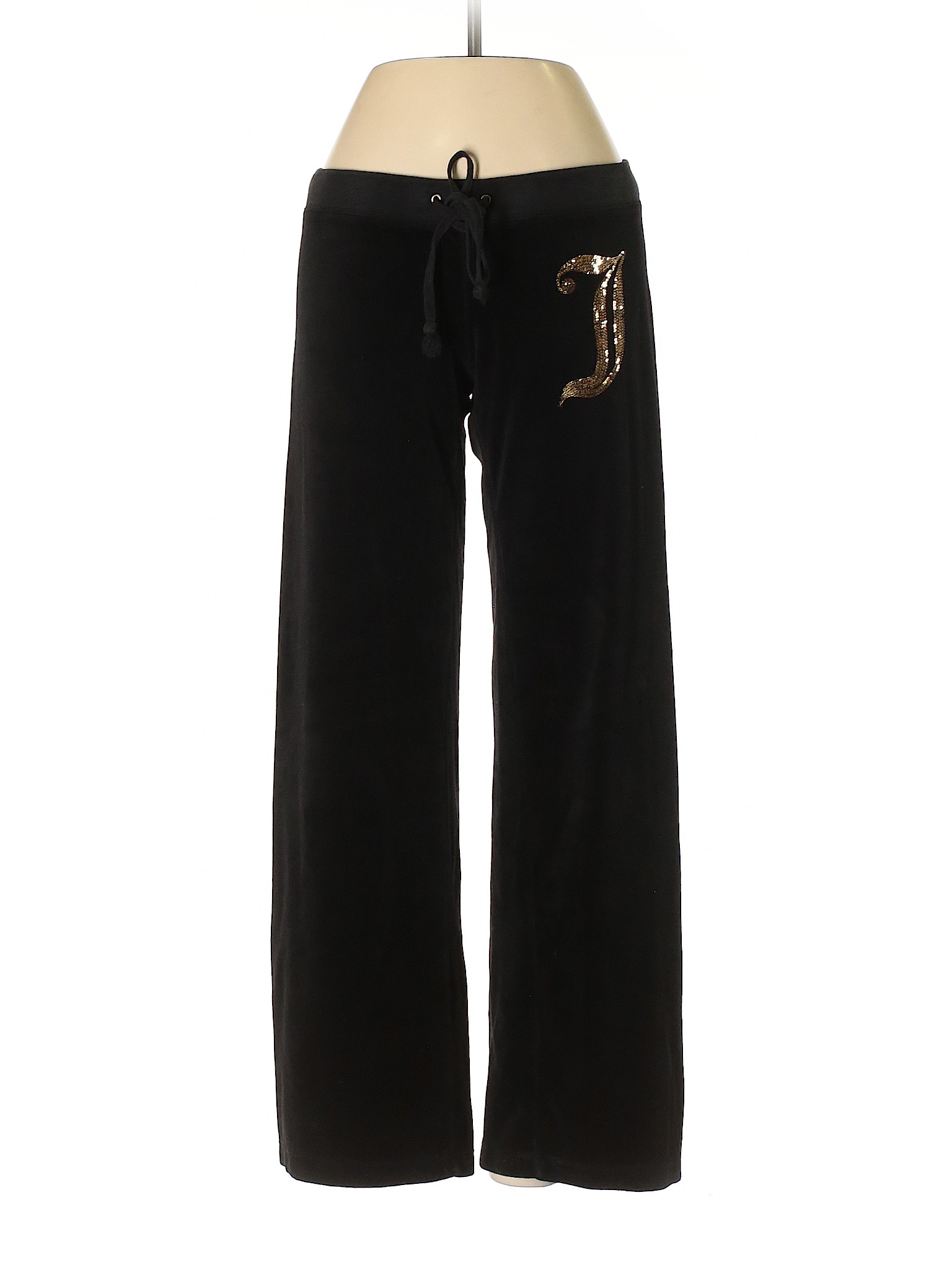 black velour pants