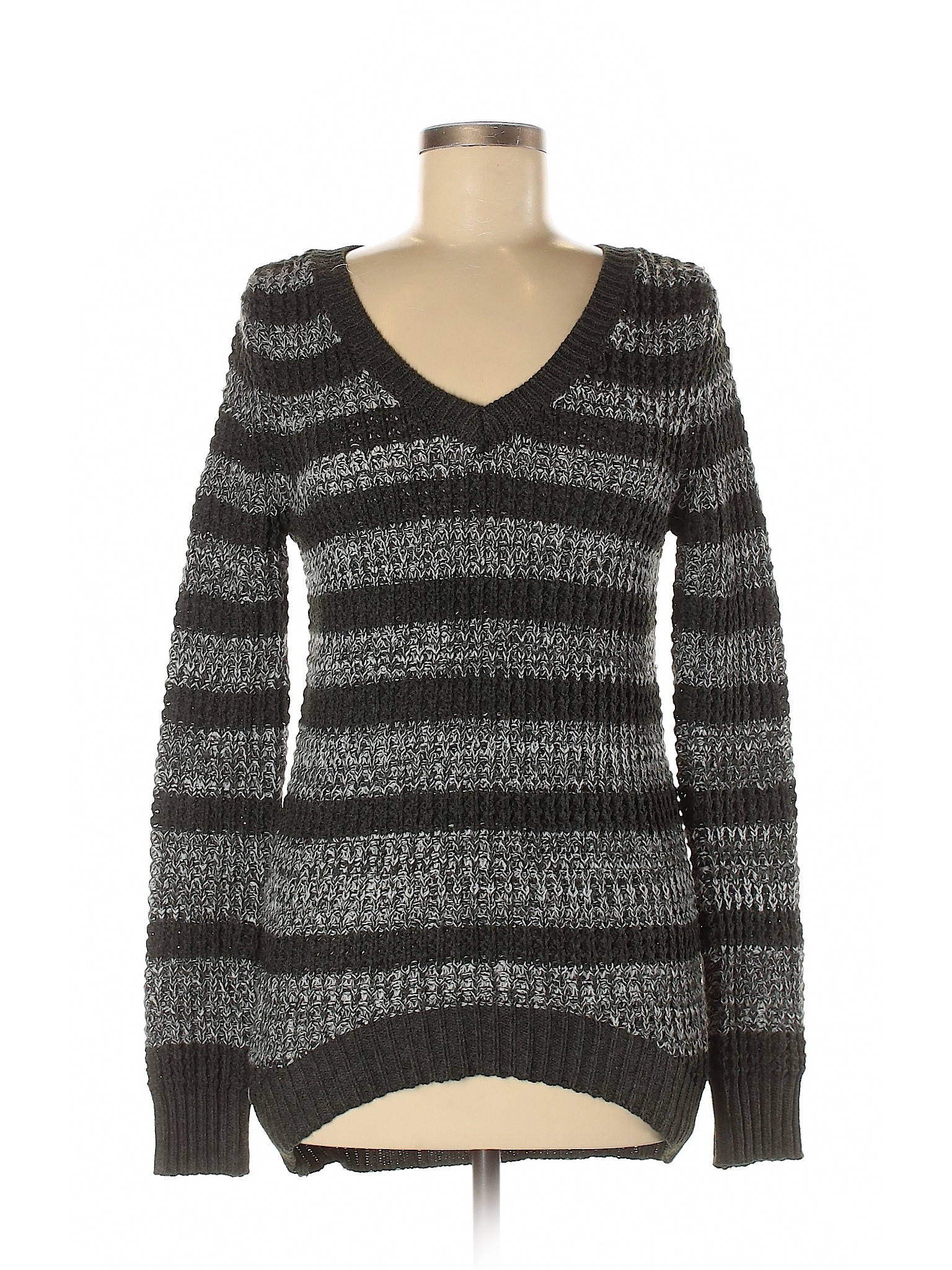 Rue21 Women Gray Pullover Sweater M | eBay