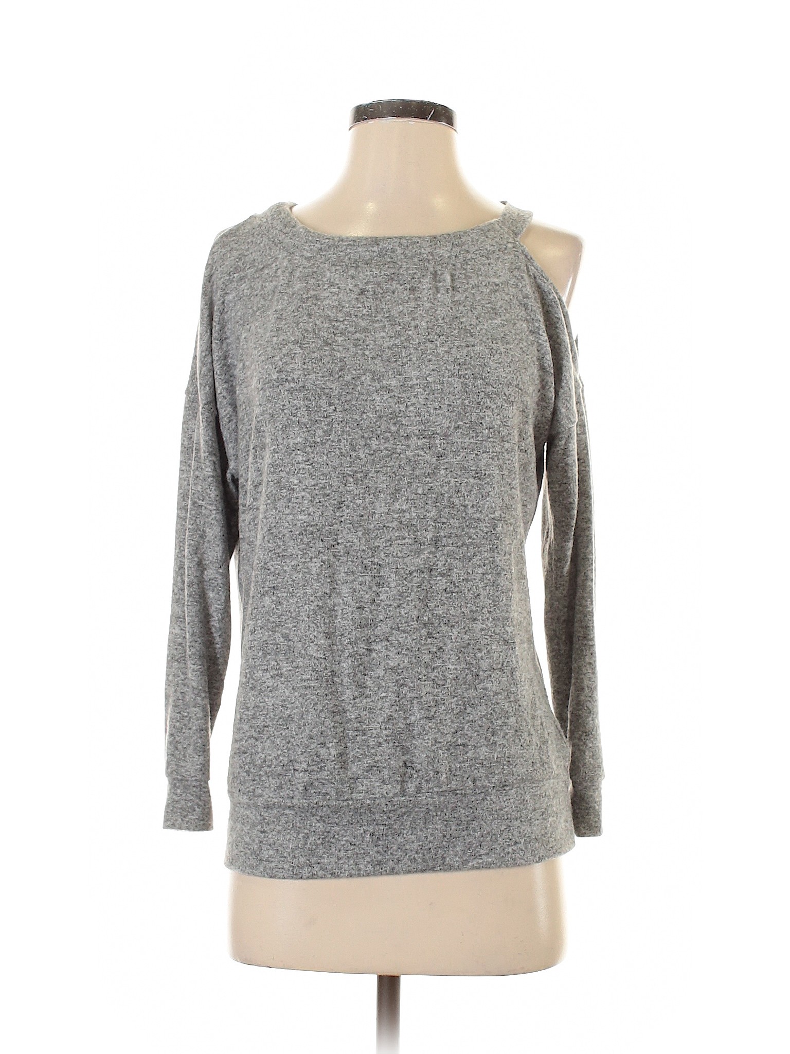 Gibson Women Gray Pullover Sweater XS | eBay