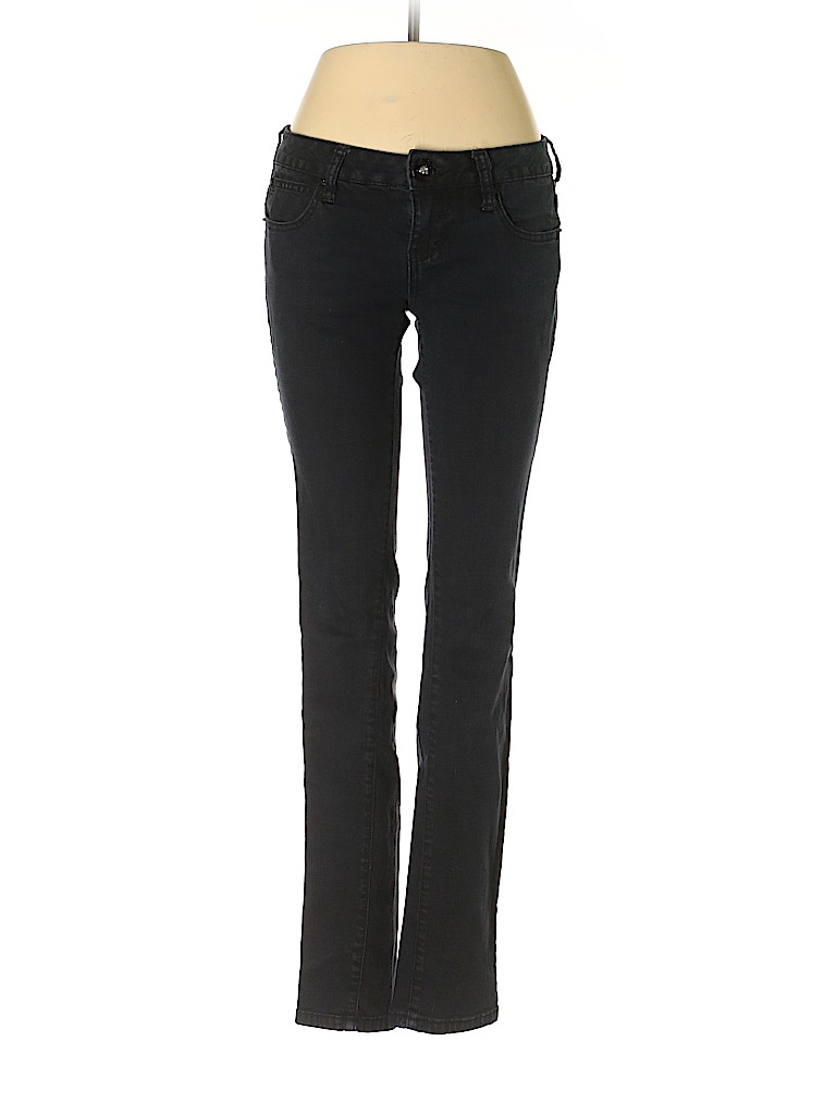 Guess Jeans Solid Black Jeans 27 Waist - 83% off | thredUP