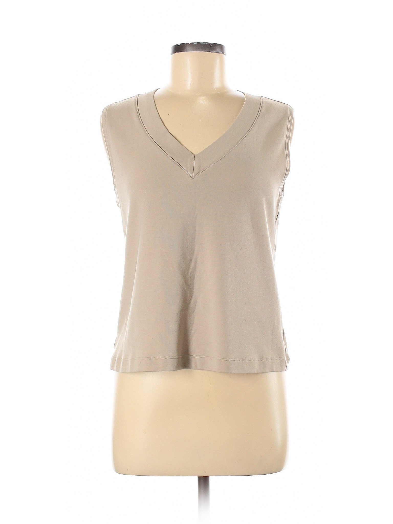 Chico's Women Brown Sleeveless Top M | eBay