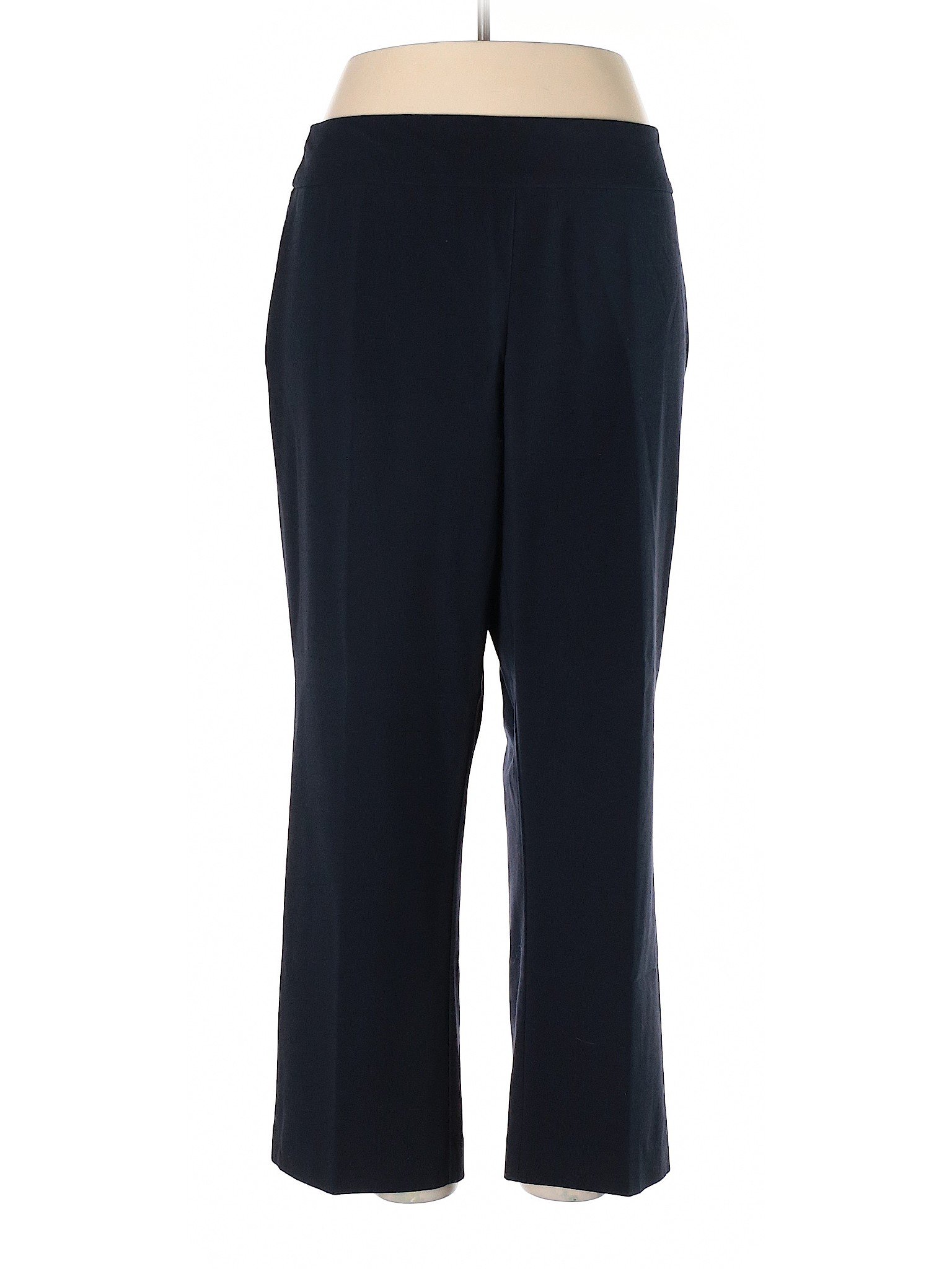 Roz & Ali Women Black Dress Pants 16 | eBay