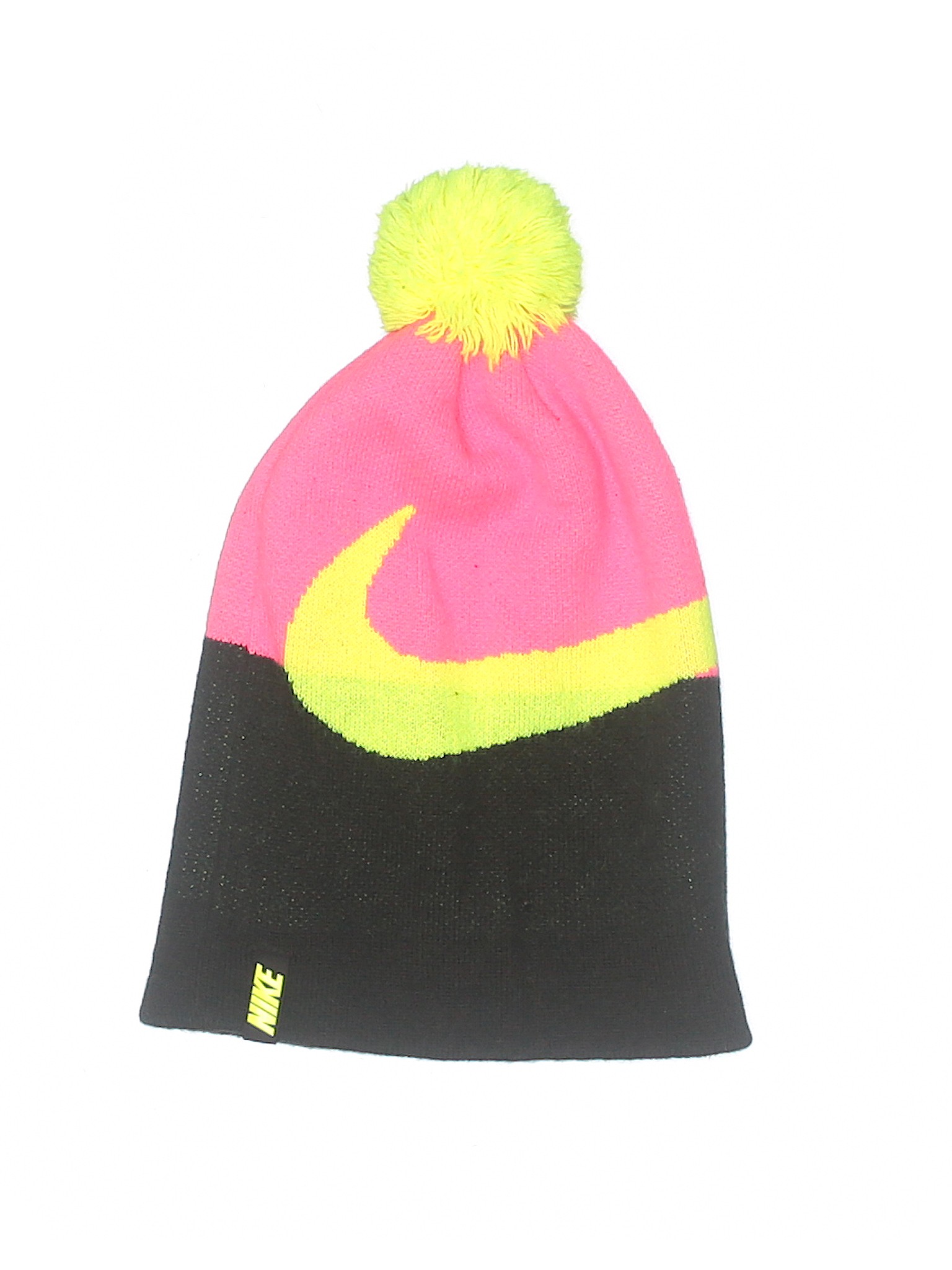 nike pink beanie