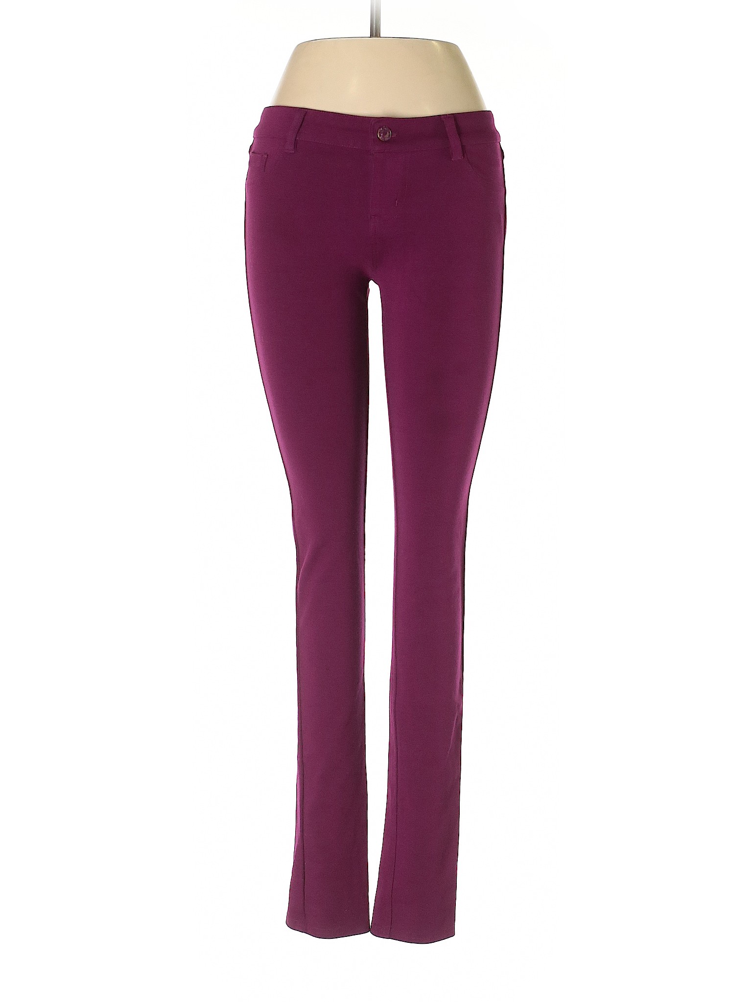 purple jeggings