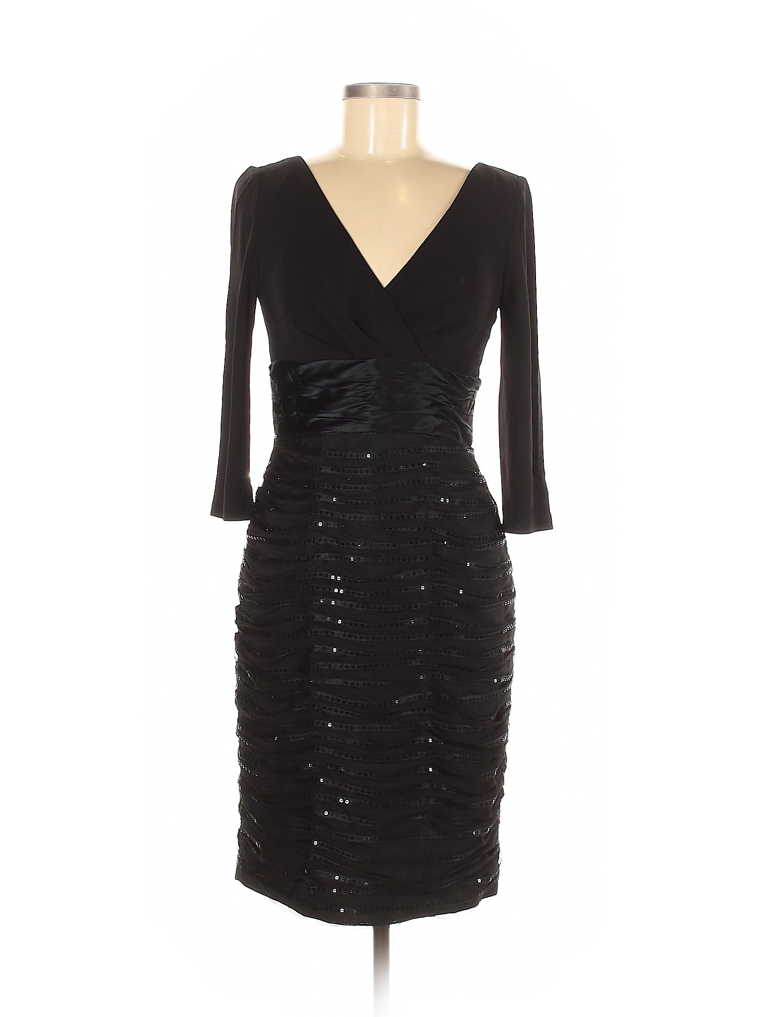 Kay Unger Women Black Cocktail Dress 6 | eBay