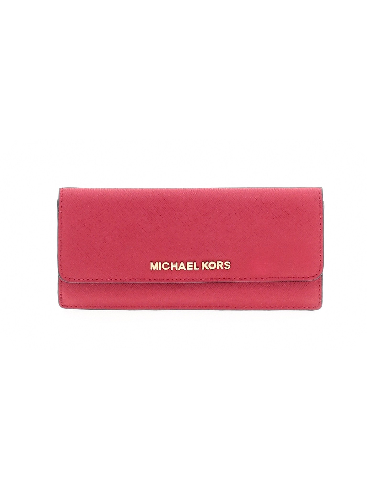 MICHAEL Michael Kors Graphic Solid Red Wallet One Size - 64% off | thredUP