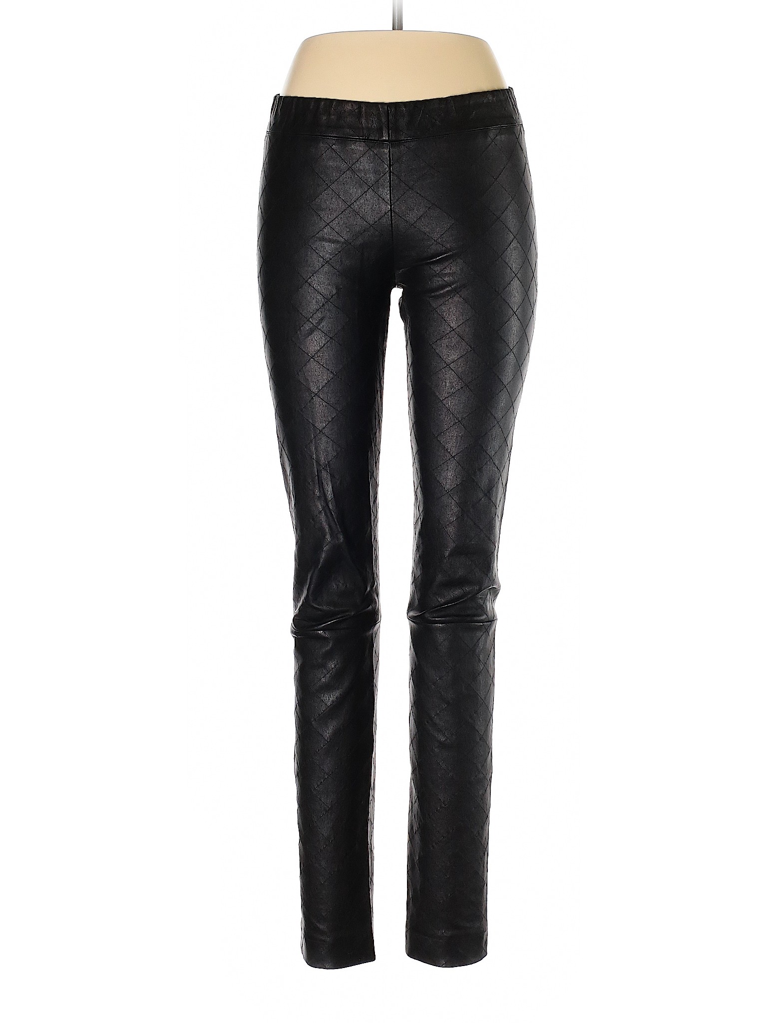 The Row Black Leather Pants Size M - 73% off | thredUP