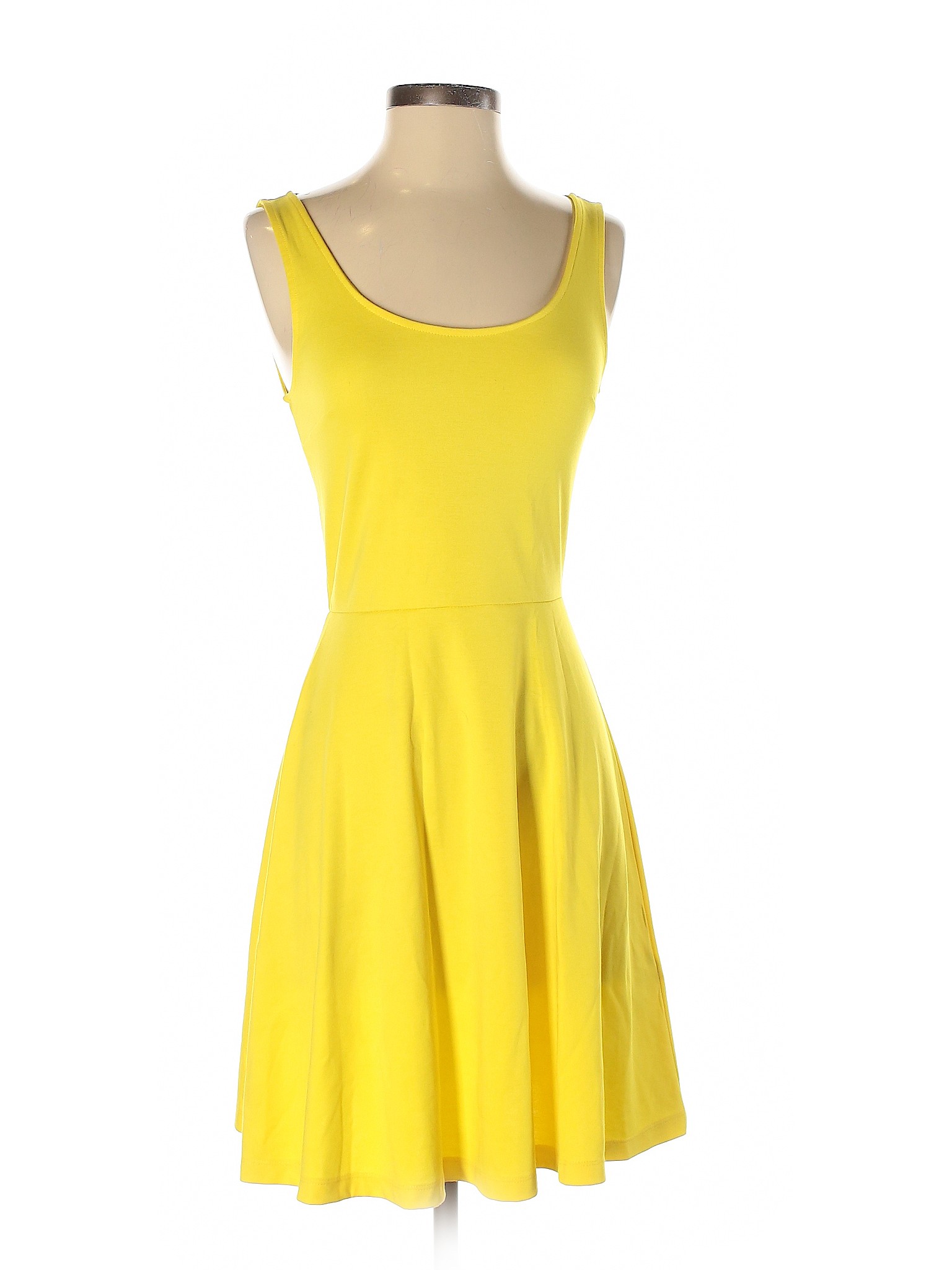 H&M Women Yellow Casual Dress XS | eBay