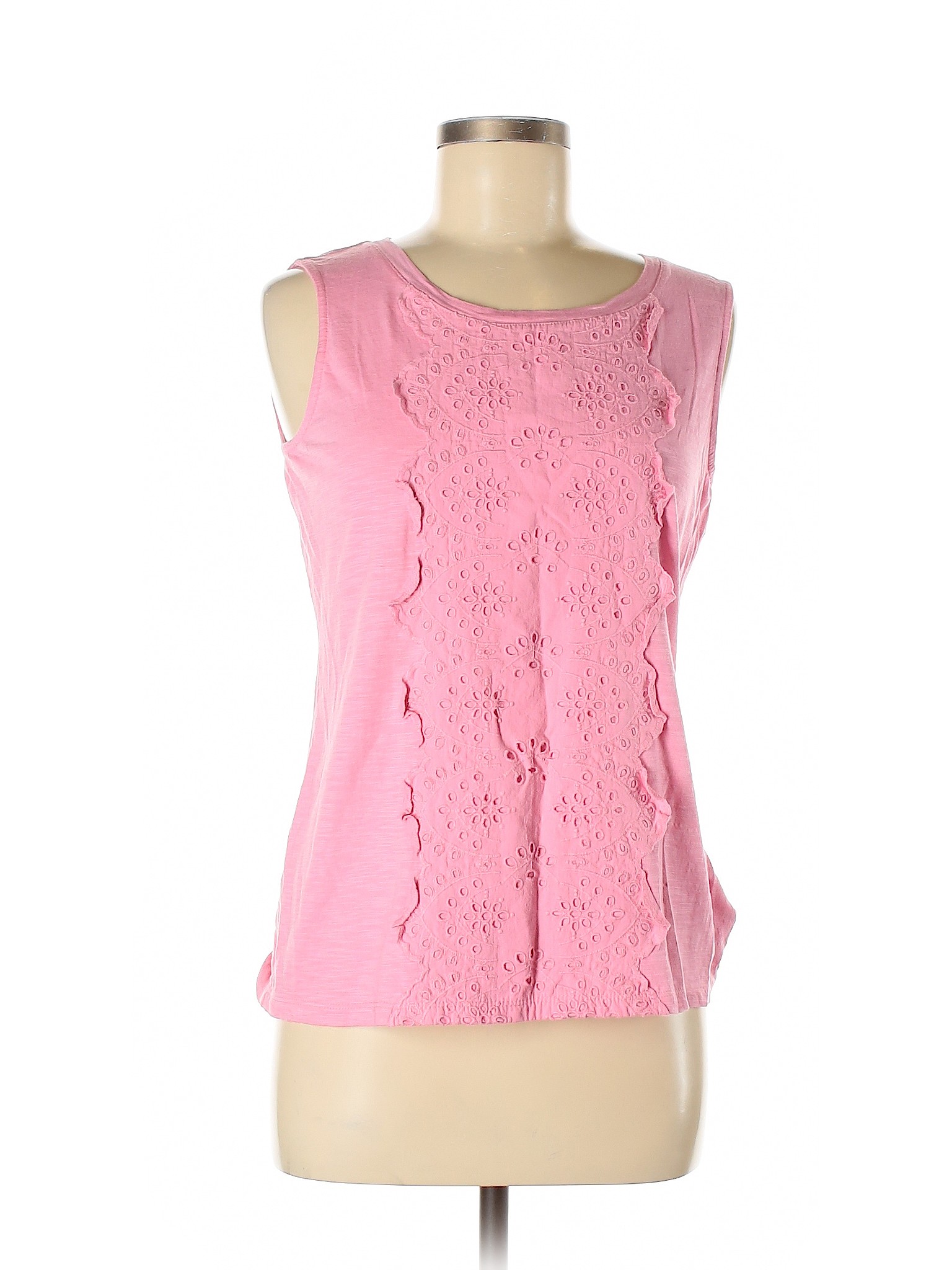 Talbots Women Pink Sleeveless Top M | eBay