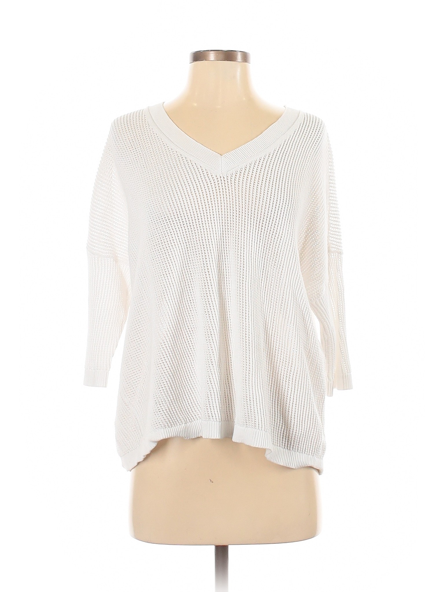 CAbi Women White Pullover Sweater S | eBay
