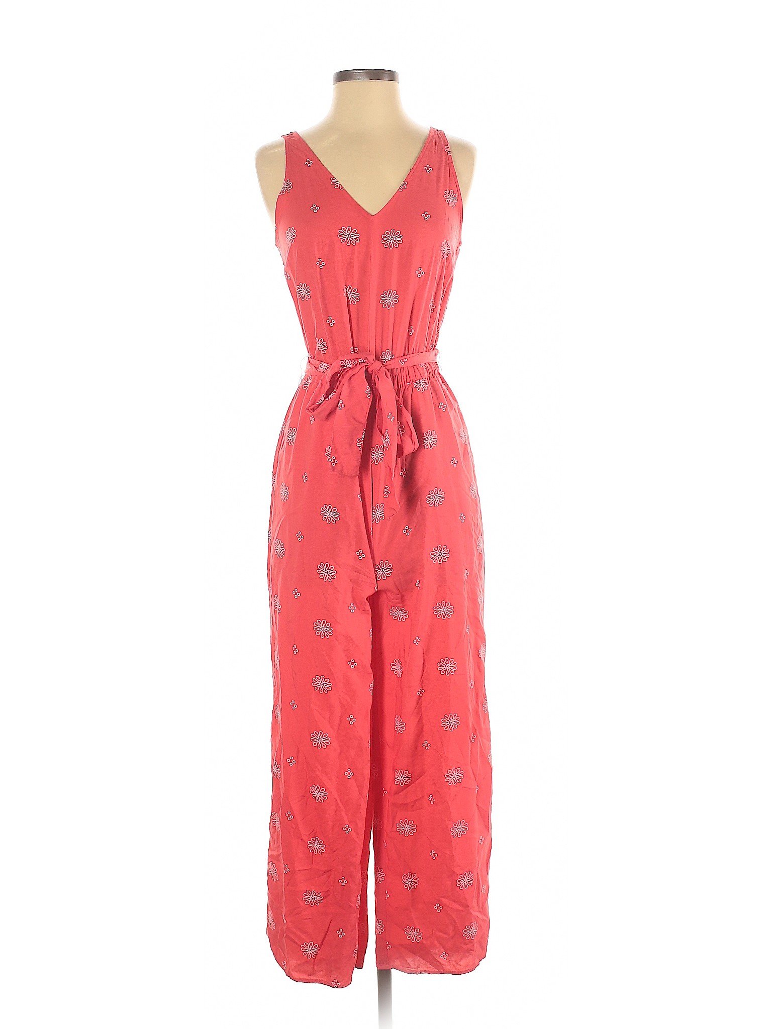 Ann Taylor Loft Women Pink Jumpsuit 2 Ebay