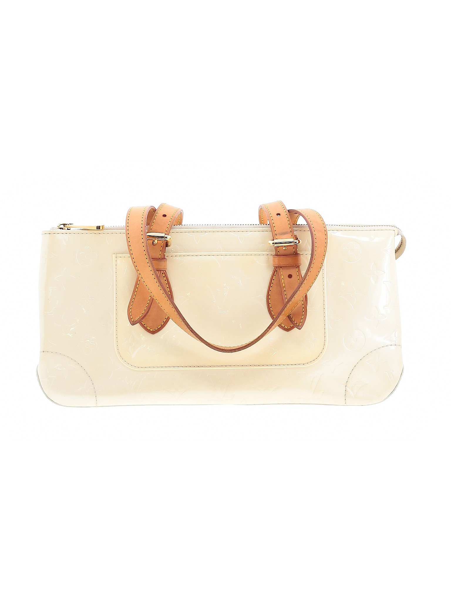 Louis Vuitton Women Ivory Leather Shoulder Bag One Size | eBay
