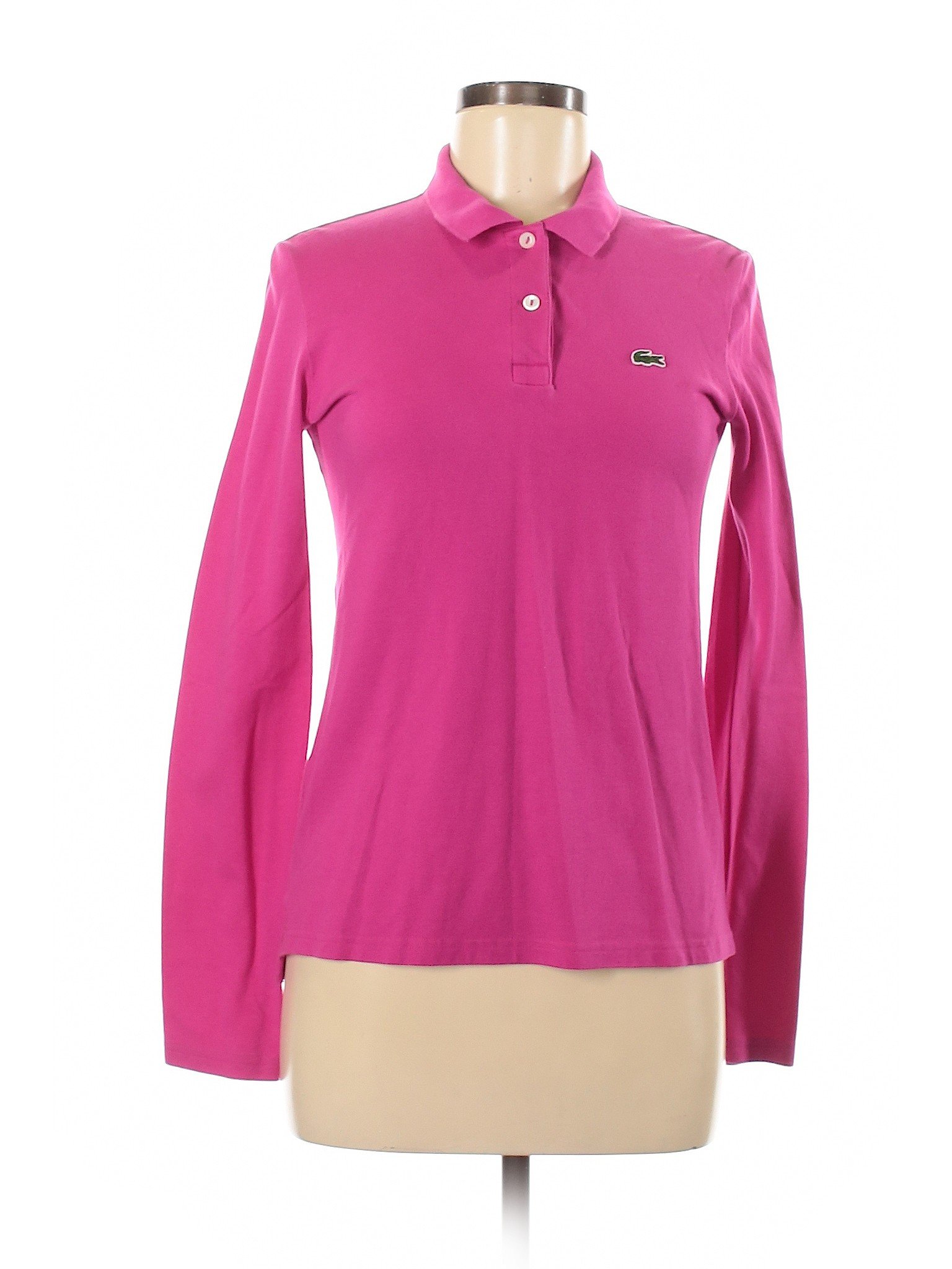 lacoste polo women's size chart