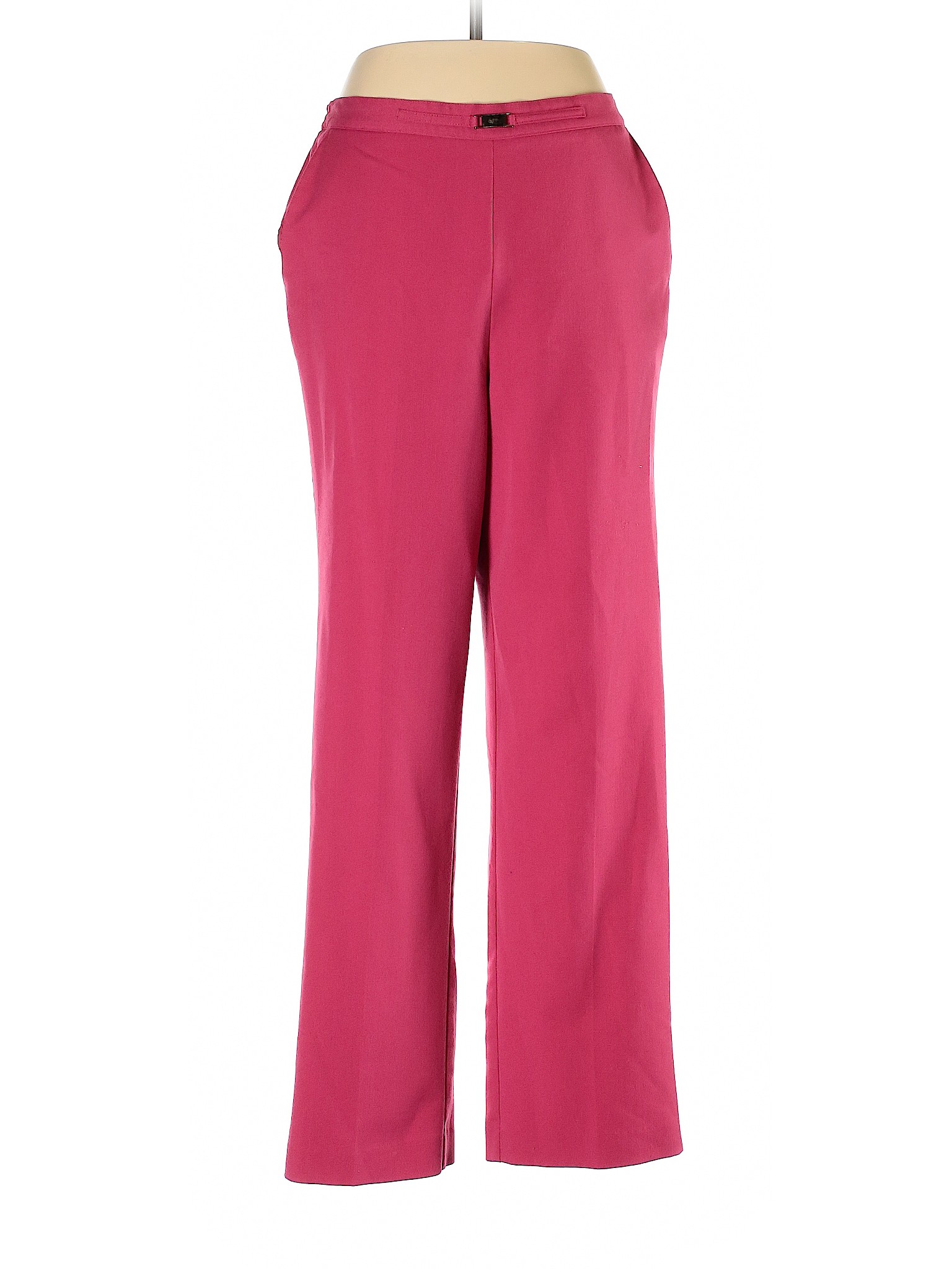 Alfred Dunner Women Pink Casual Pants 10 | eBay