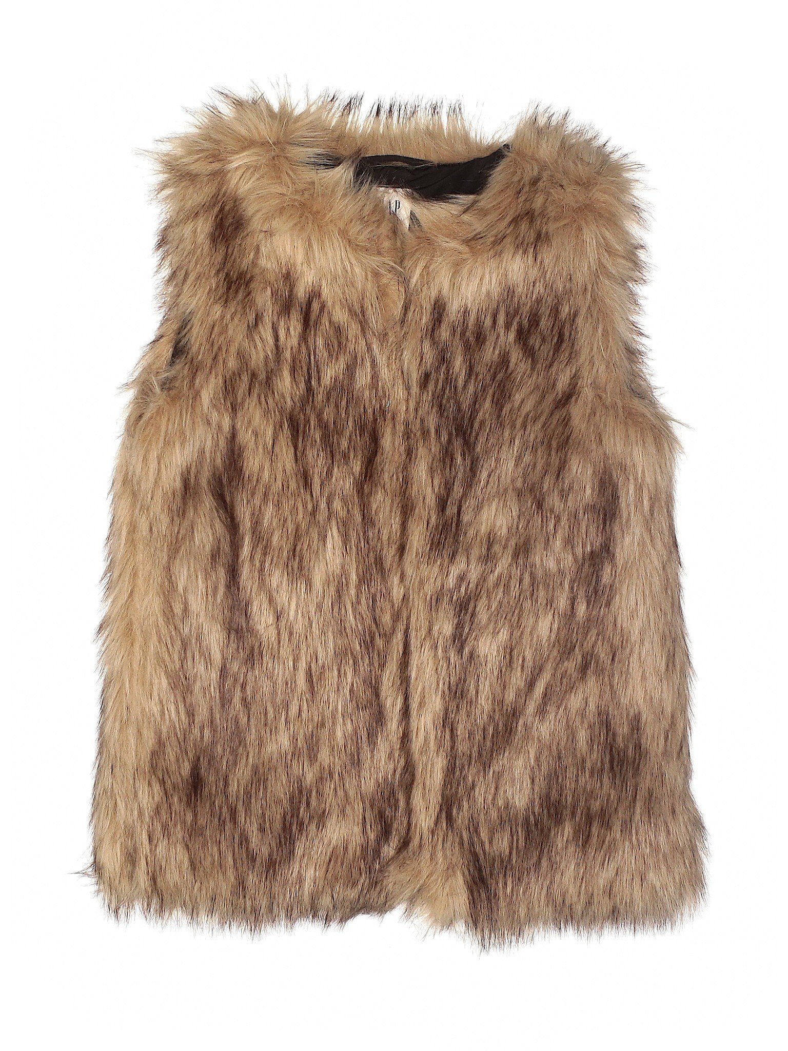 gap faux fur vest