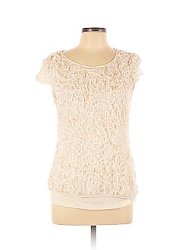 Beige by ECI Short Sleeve Top (view 1)