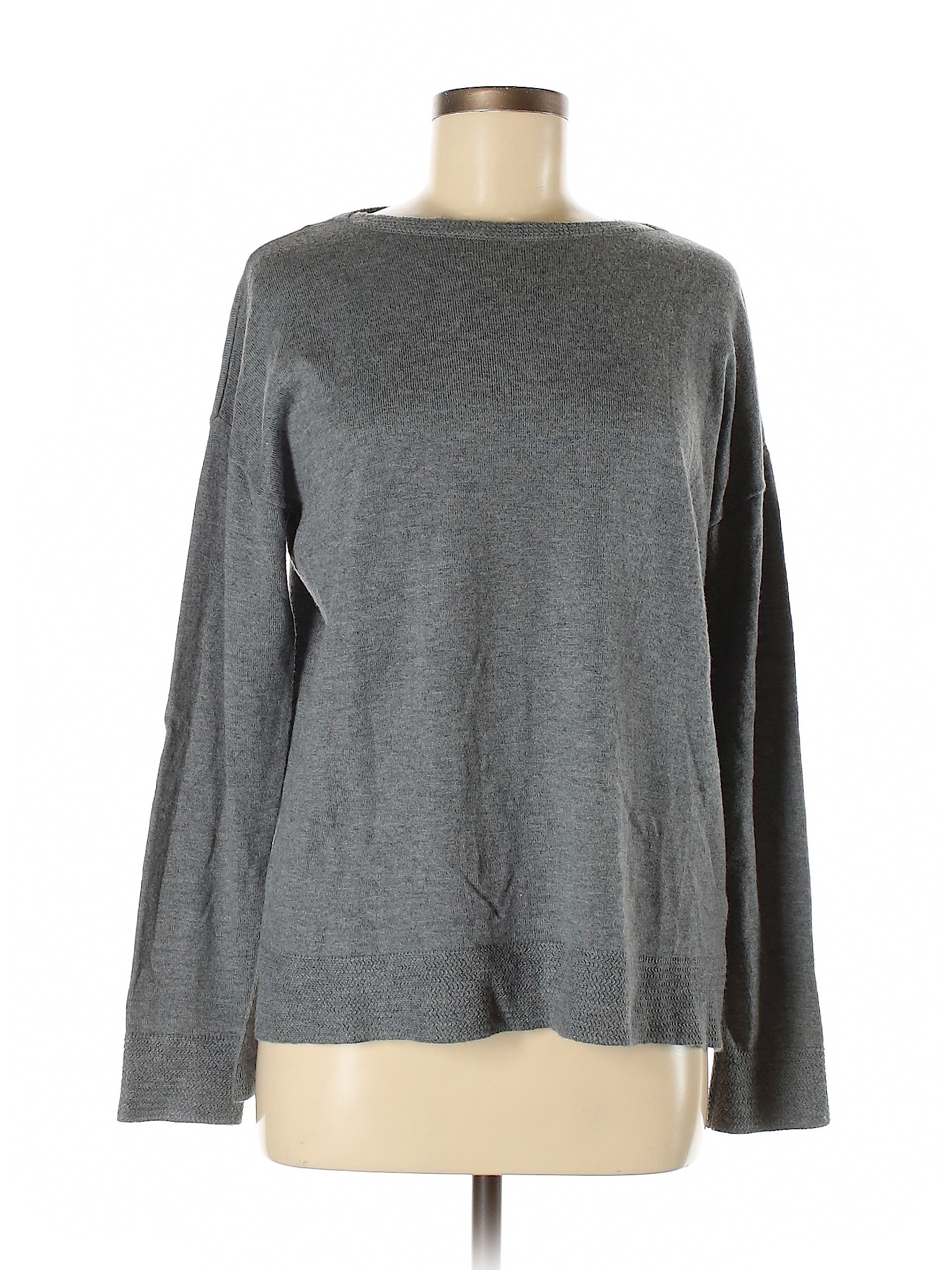 Rachel Zoe Women Gray Pullover Sweater M | eBay