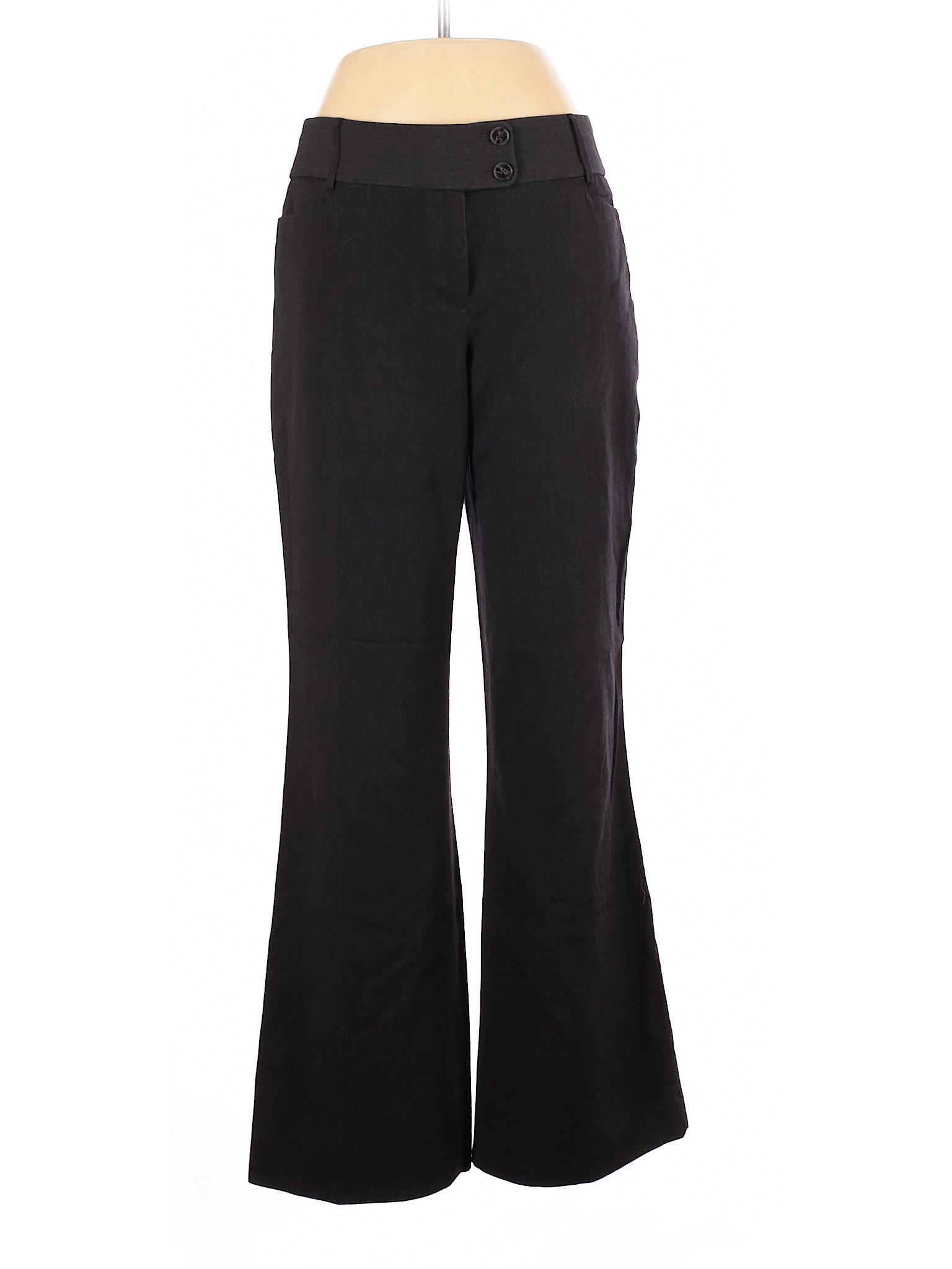 Rafaella Black Gray Dress Pants Size 10 - 89% off | thredUP