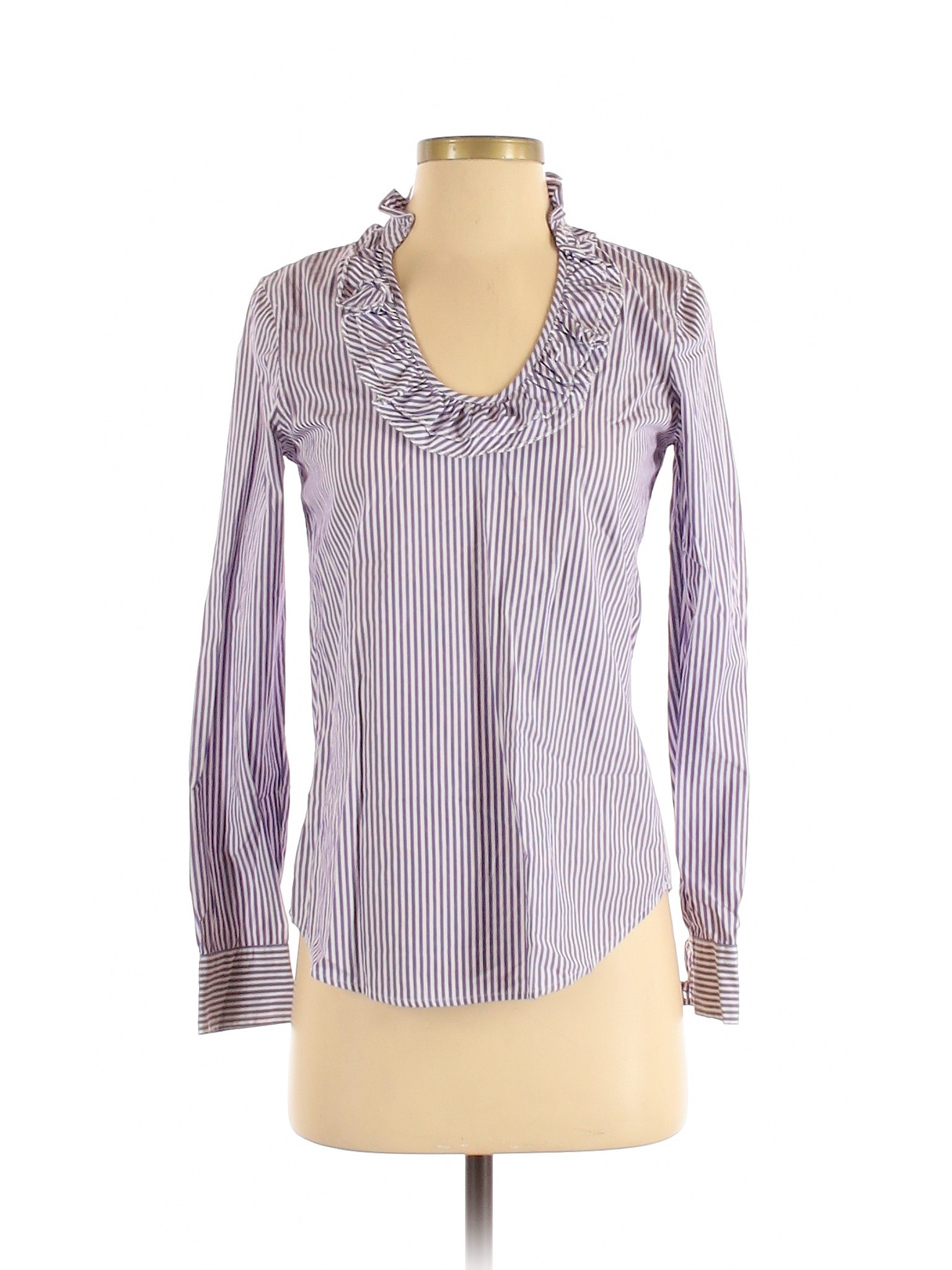 Gap Women Purple Long Sleeve Blouse XS | eBay