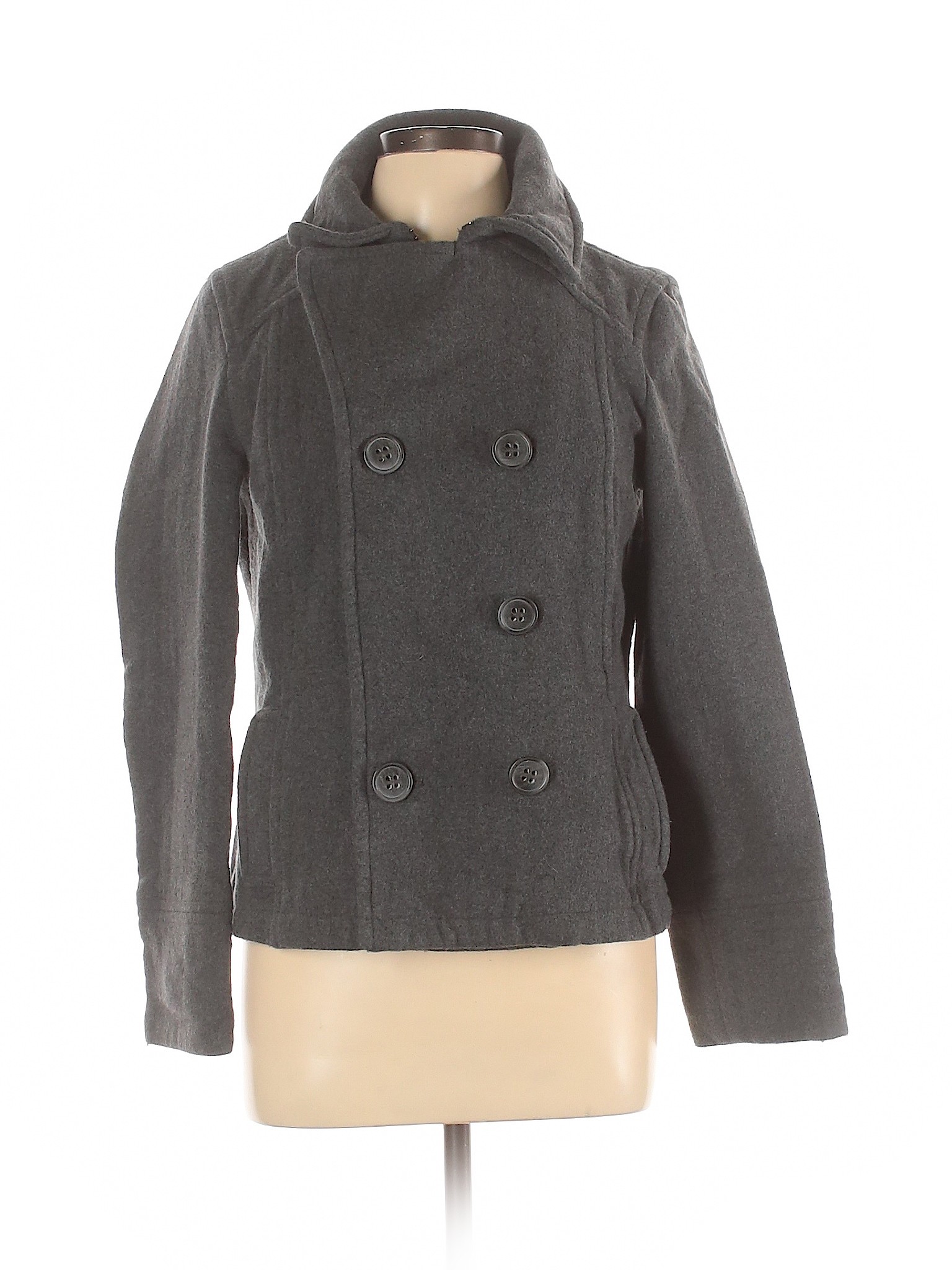 Aeropostale Women Gray Coat L | eBay