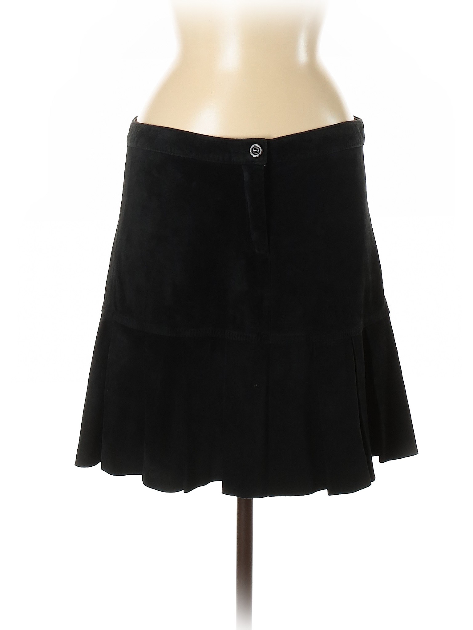 For Joseph 100% Leather Solid Black Leather Skirt Size 8 - 73% off ...