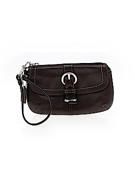 Coach Factory Leather Wristlet
