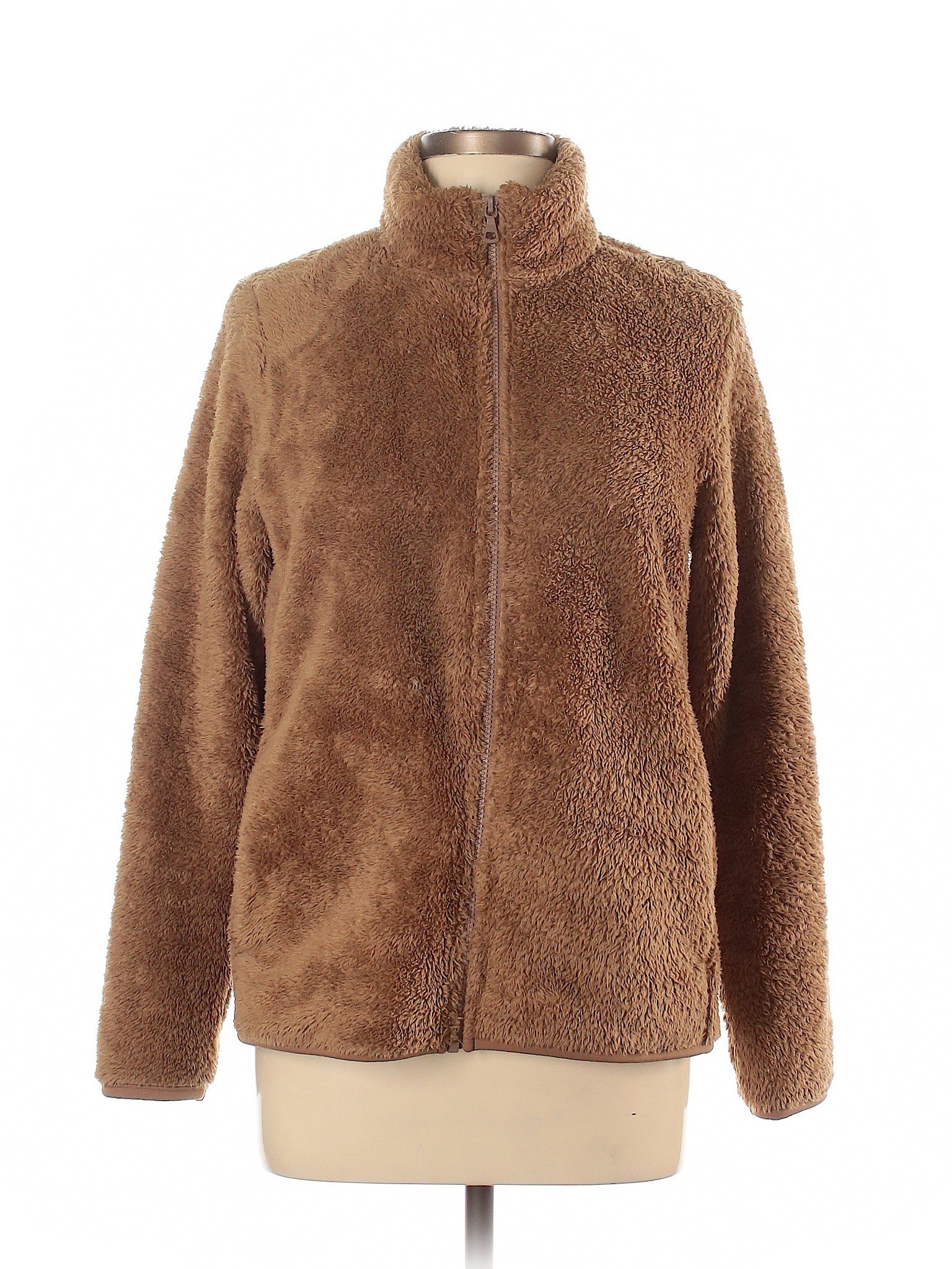 Uniqlo Women Brown Jacket L | eBay