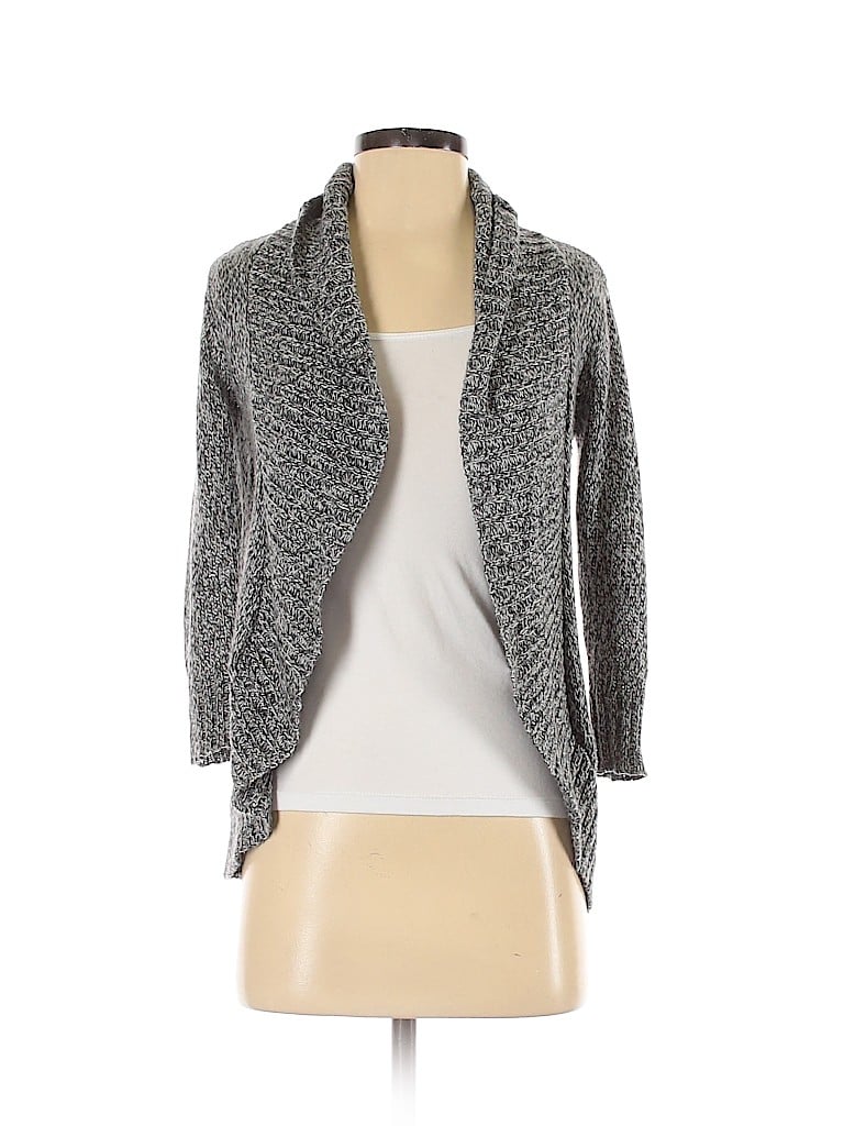 Iz Byer Color Block Gray Cardigan Size XS - 93% off | thredUP