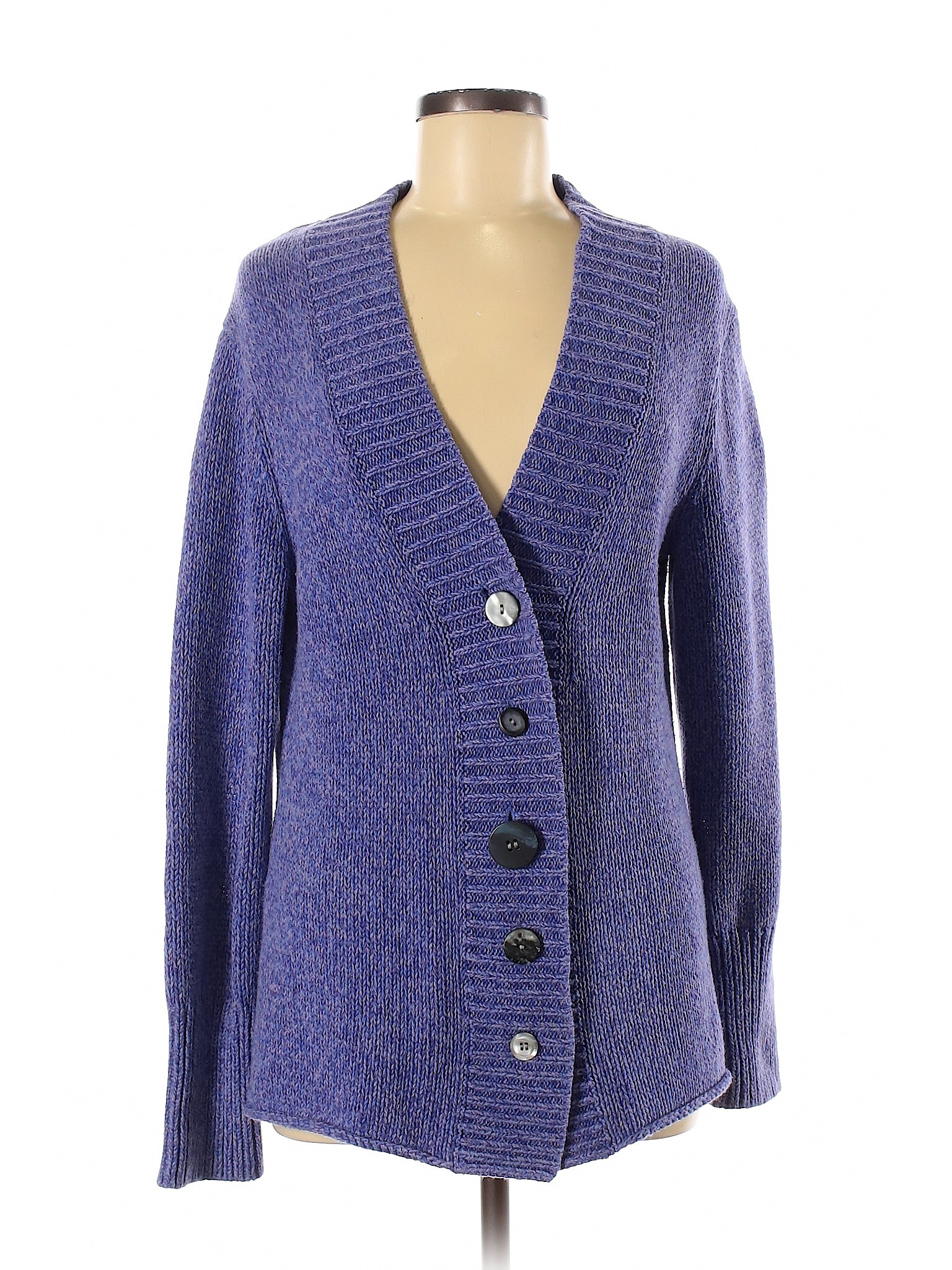 J.jill Women Purple Cardigan M | eBay