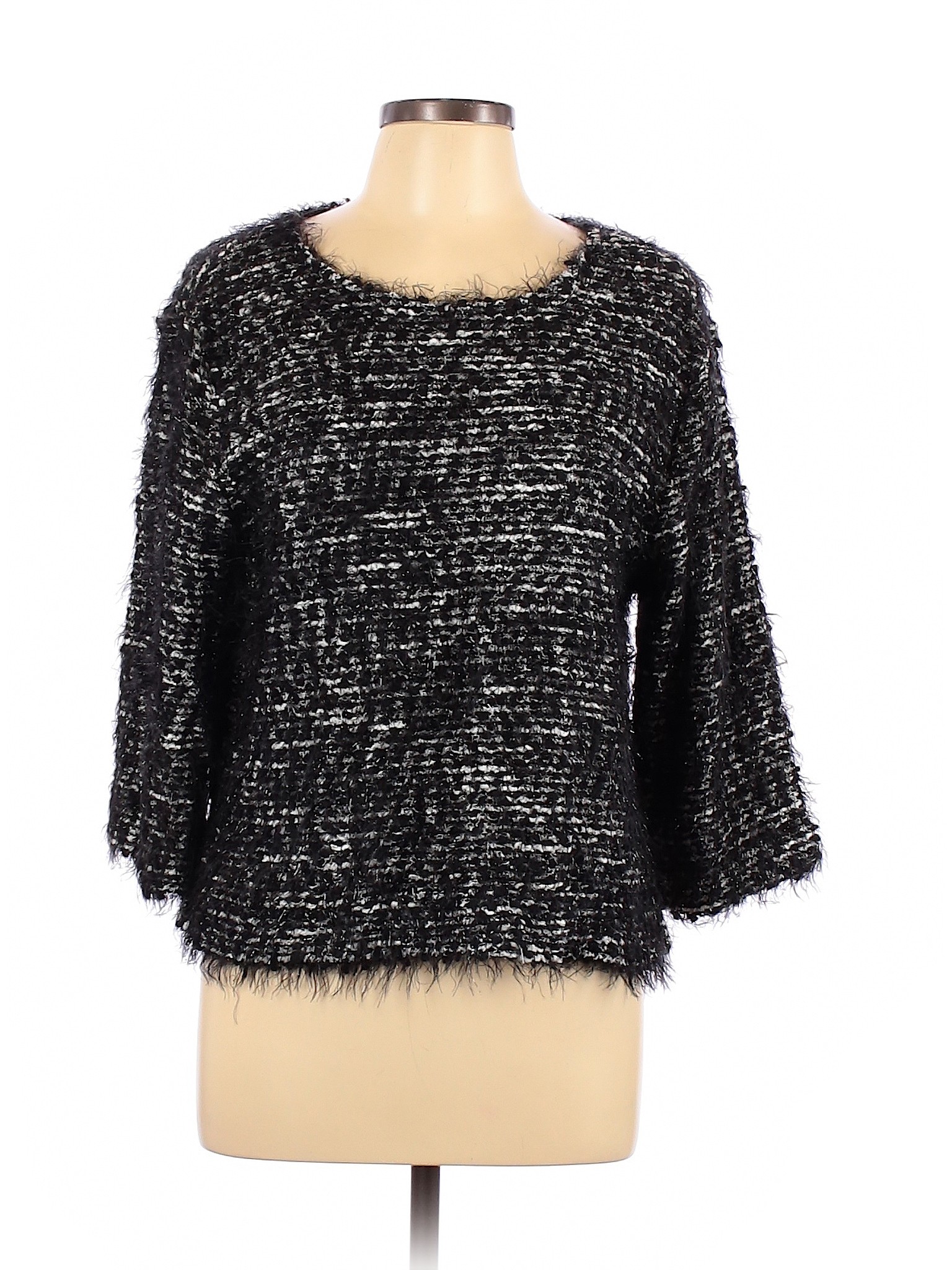 Vince Camuto Women Black Pullover Sweater L | eBay