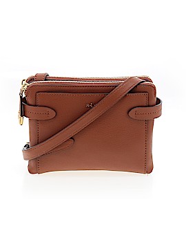Lauren by Ralph Lauren Leather Crossbody Bag