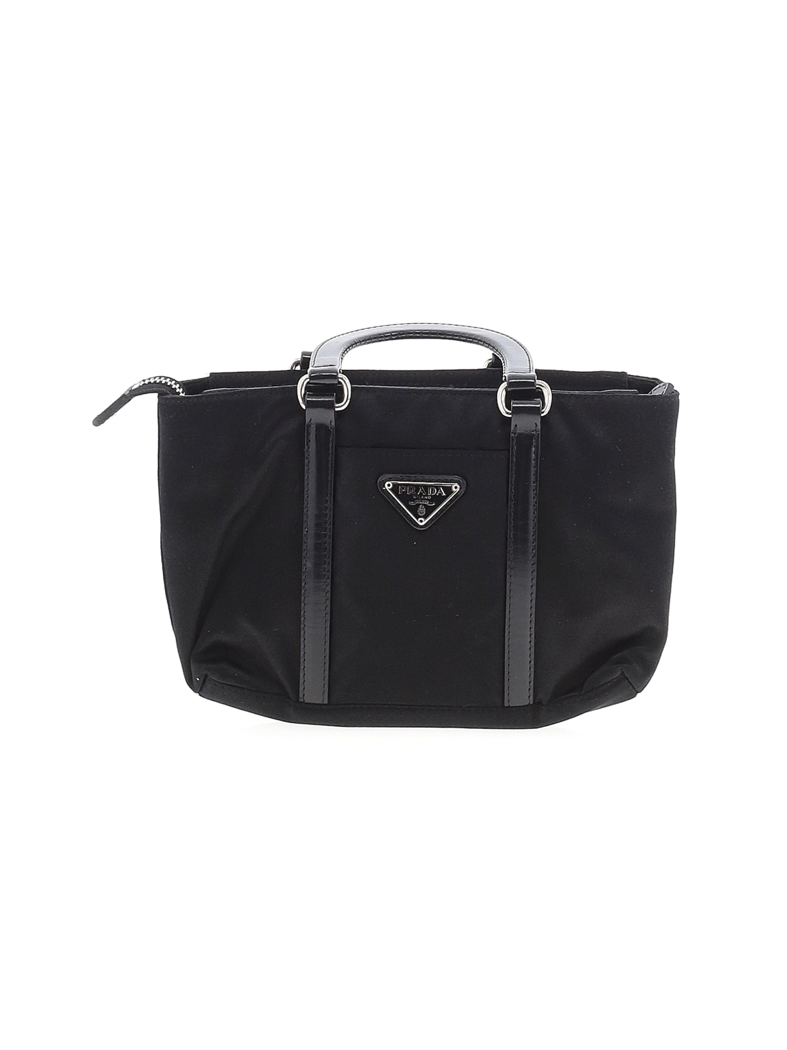 prada black satchel