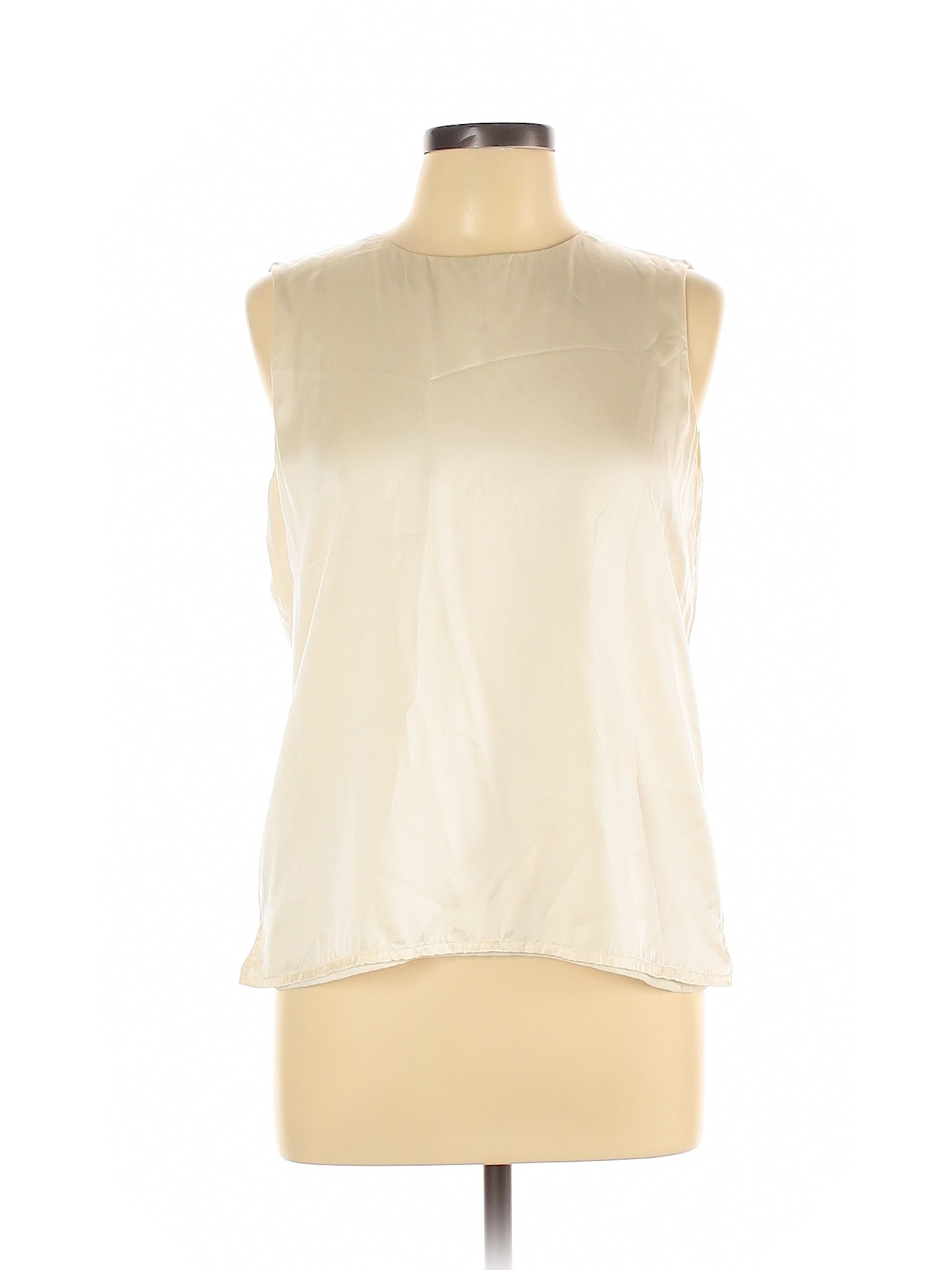 Talbots Women Ivory Sleeveless Silk Top 10 | eBay