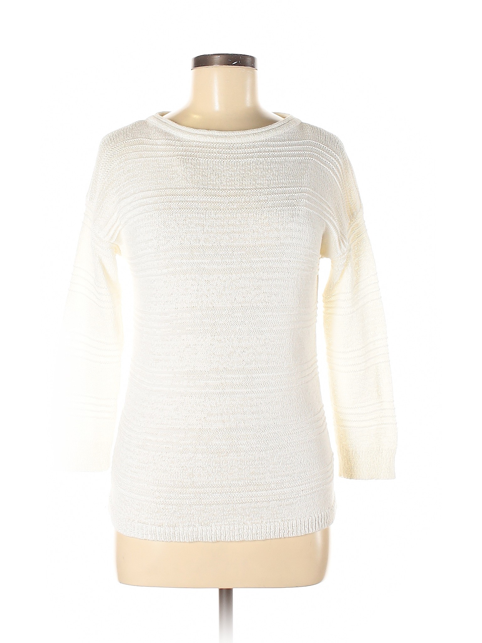 American Living Women White Pullover Sweater M | eBay