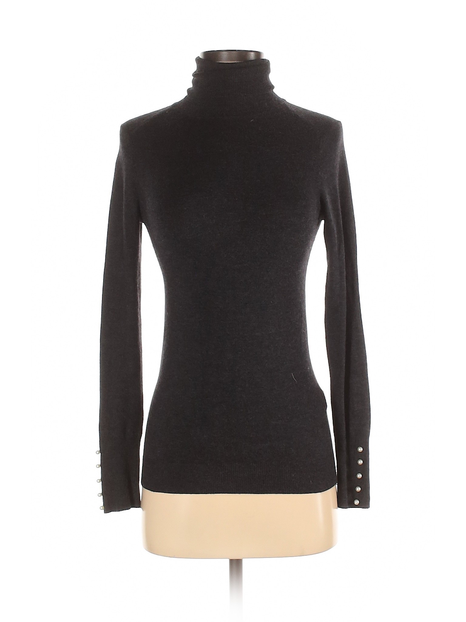 Zara Women Black Turtleneck Sweater S Ebay
