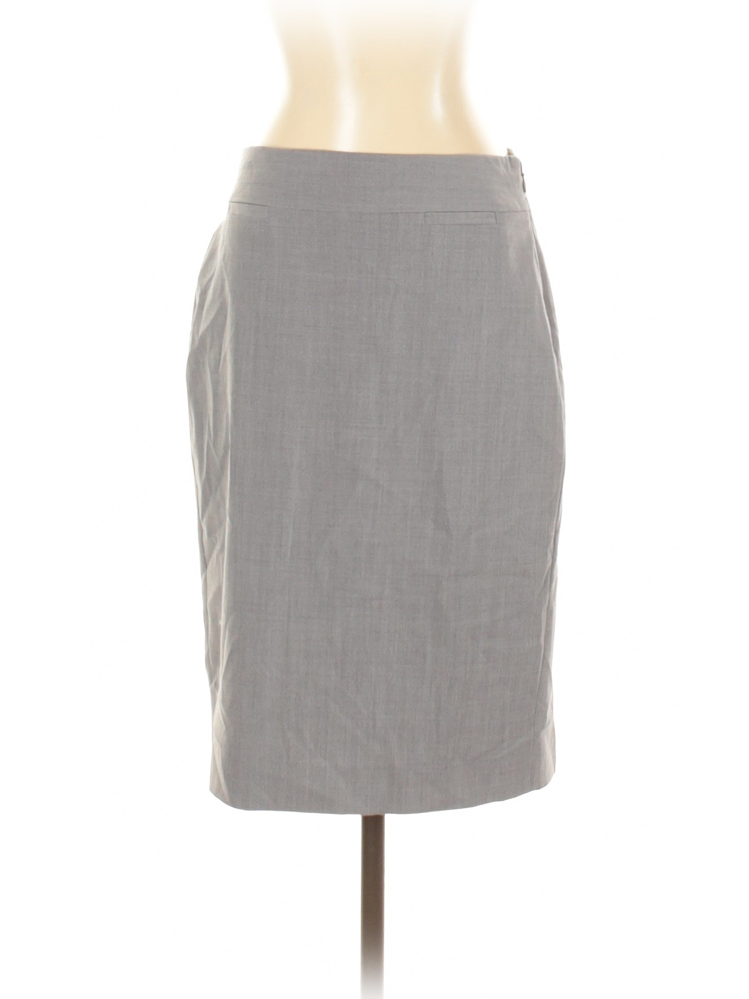 Banana Republic Women Gray Wool Skirt 2 | eBay