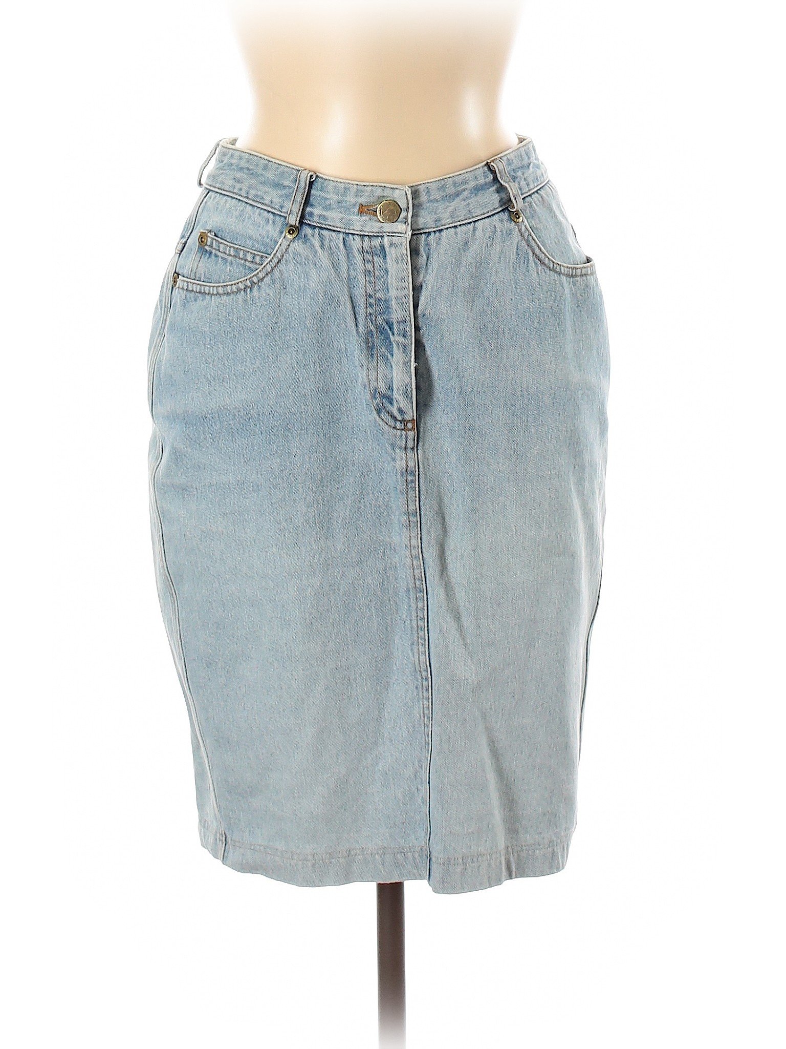 DKNY Women Blue Denim Skirt 10 | eBay