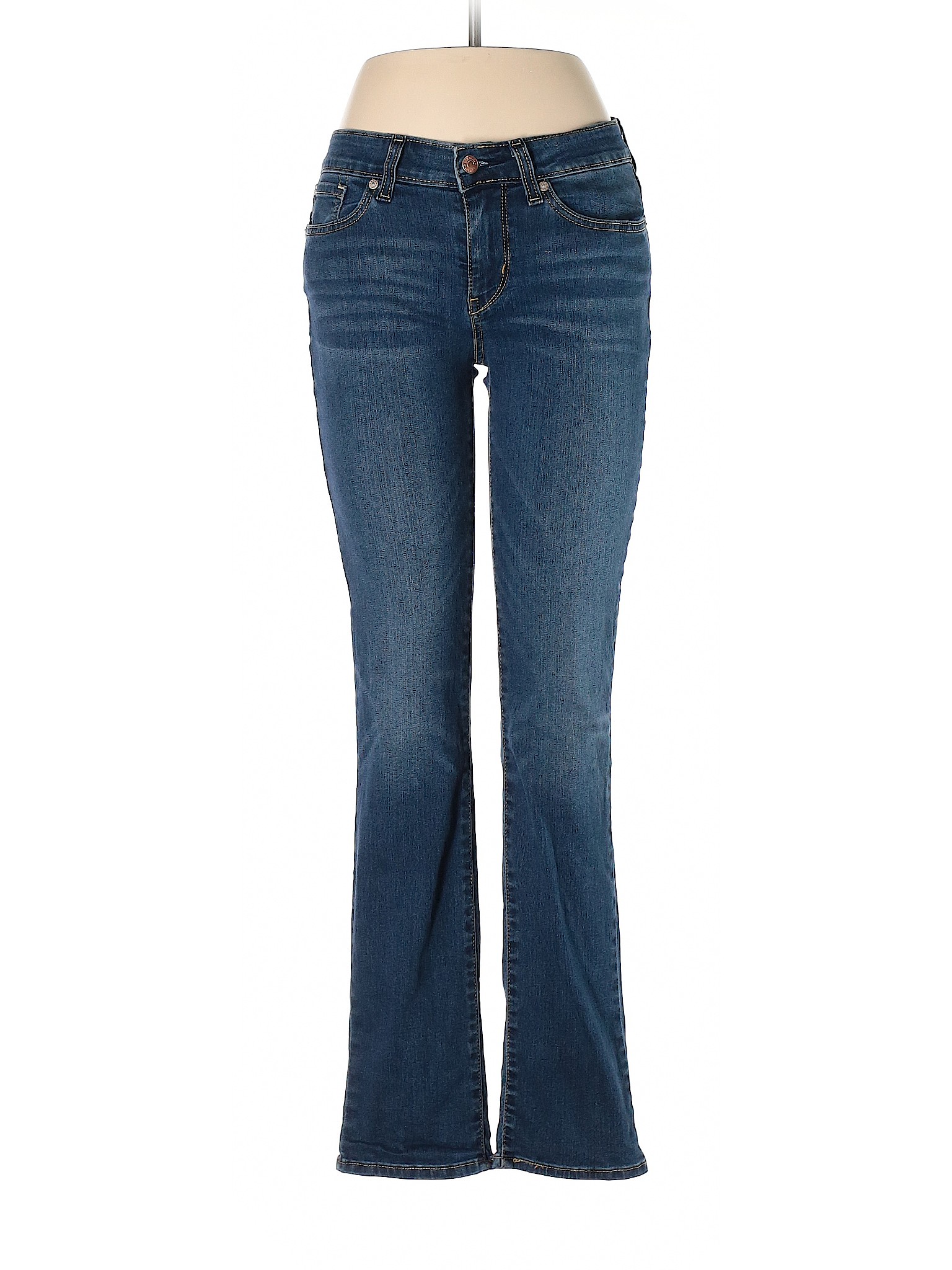 Levi Strauss Signature Women Blue Jeans 27W | eBay