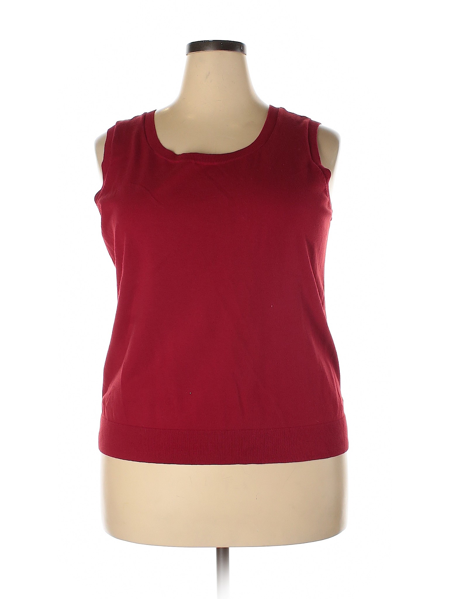 Talbots Women Red Sweater Vest 2X Plus | eBay