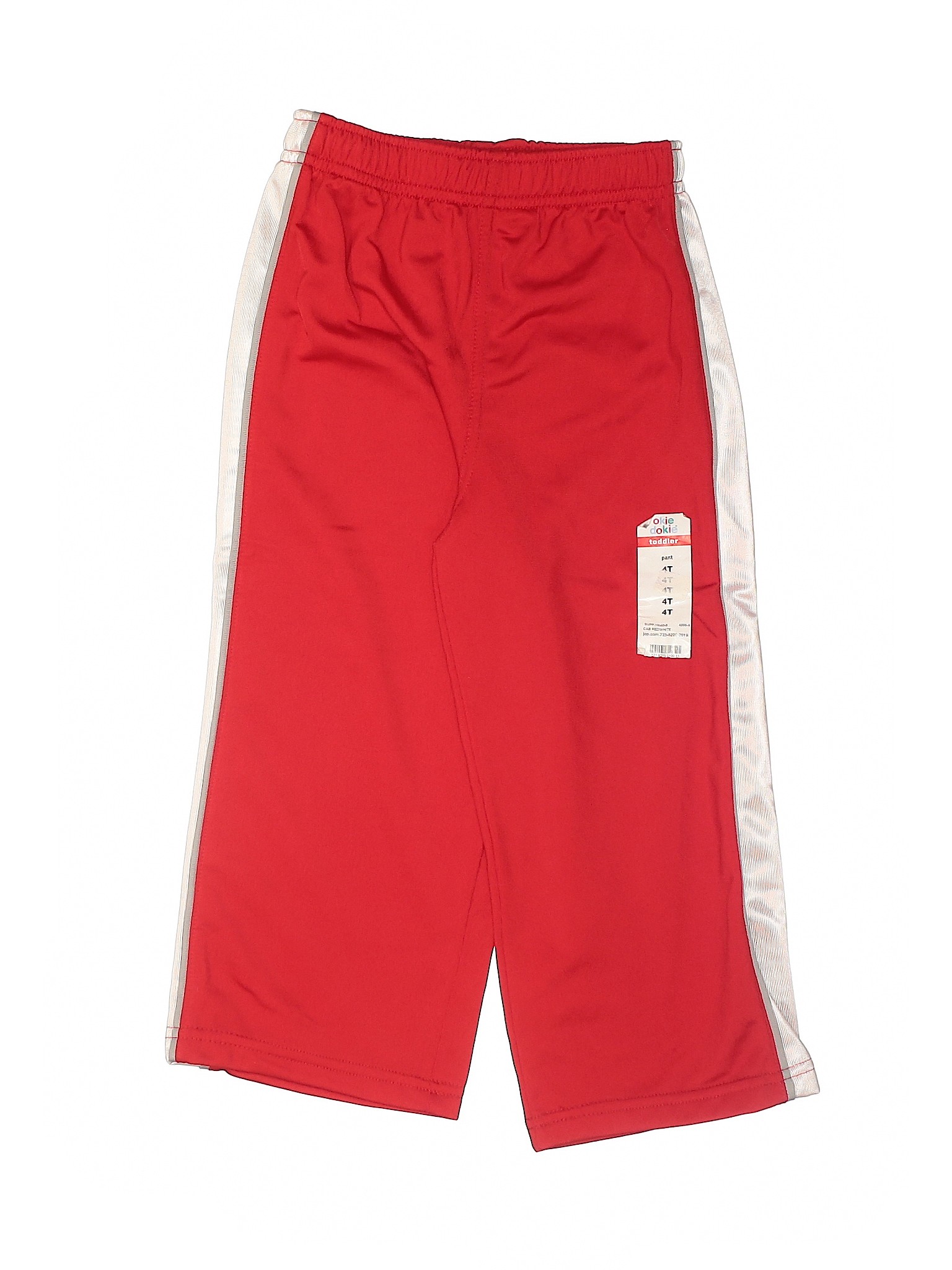 NWT Okie Dokie Boys Red Track Pants 4T | eBay
