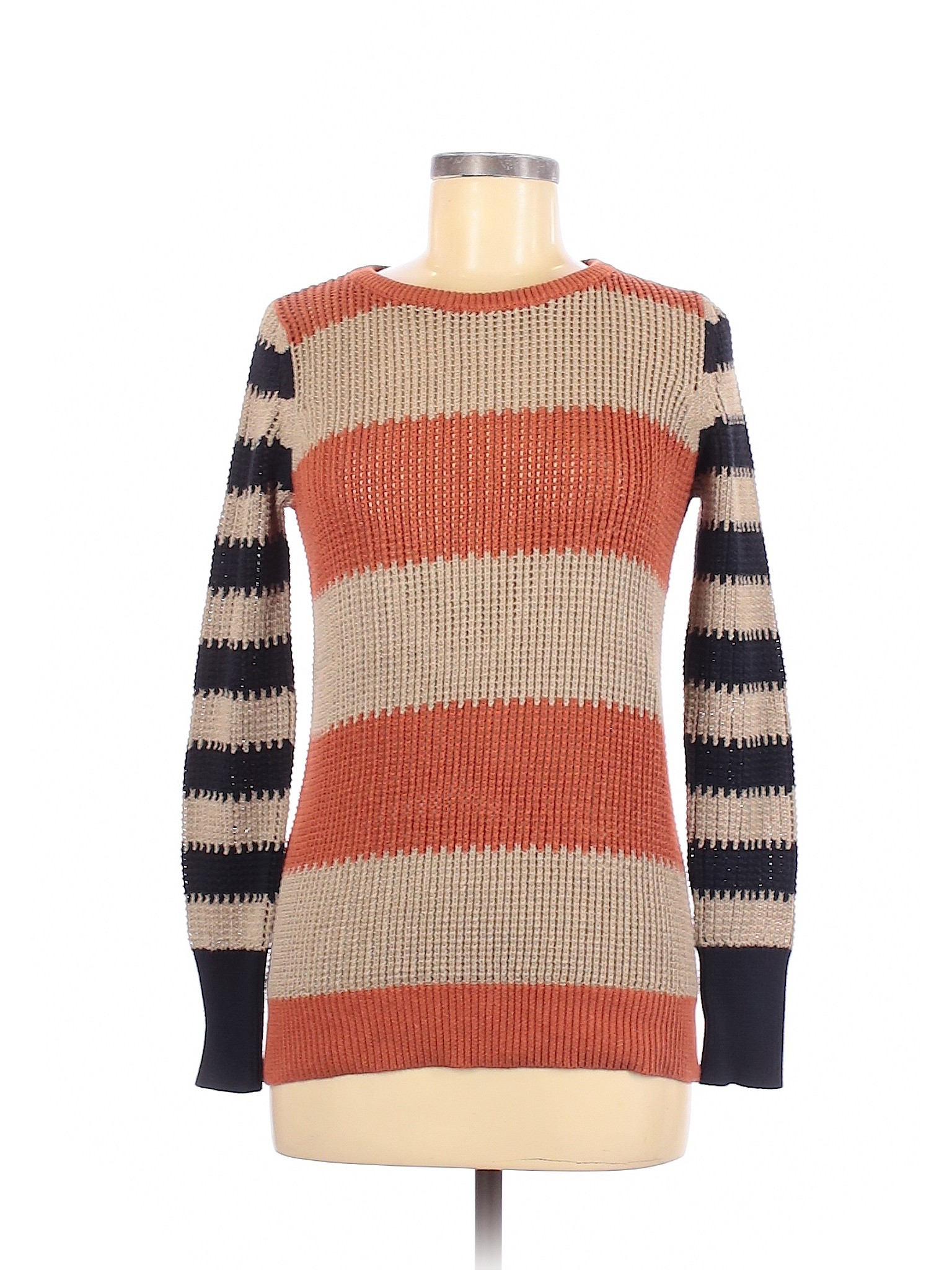 Cotton by Autumn Cashmere Women Brown Pullover Sweater XS | eBay