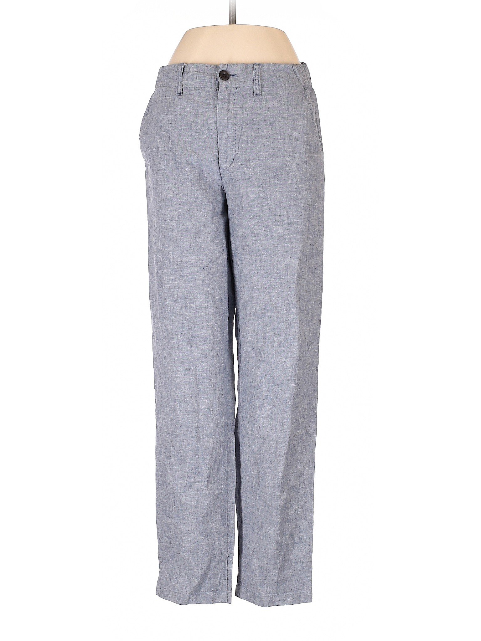Uniqlo Women Gray Linen Pants XS | eBay