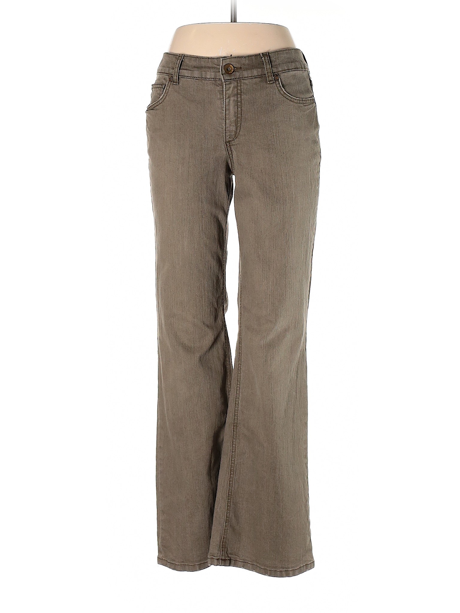 Ruff Hewn Women Brown Jeans 6 | eBay