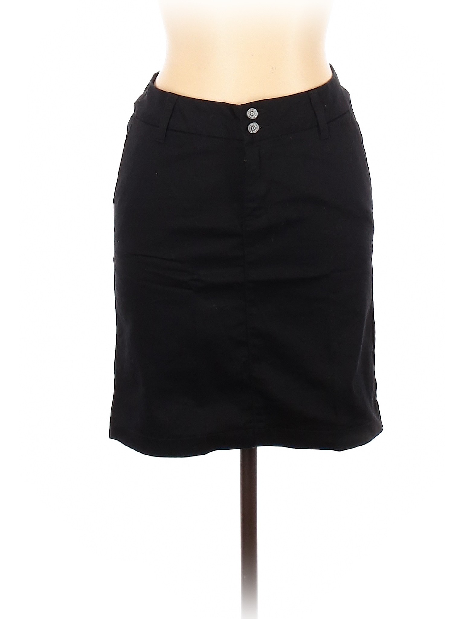 Dickies Women Black Denim Skirt 7 | eBay