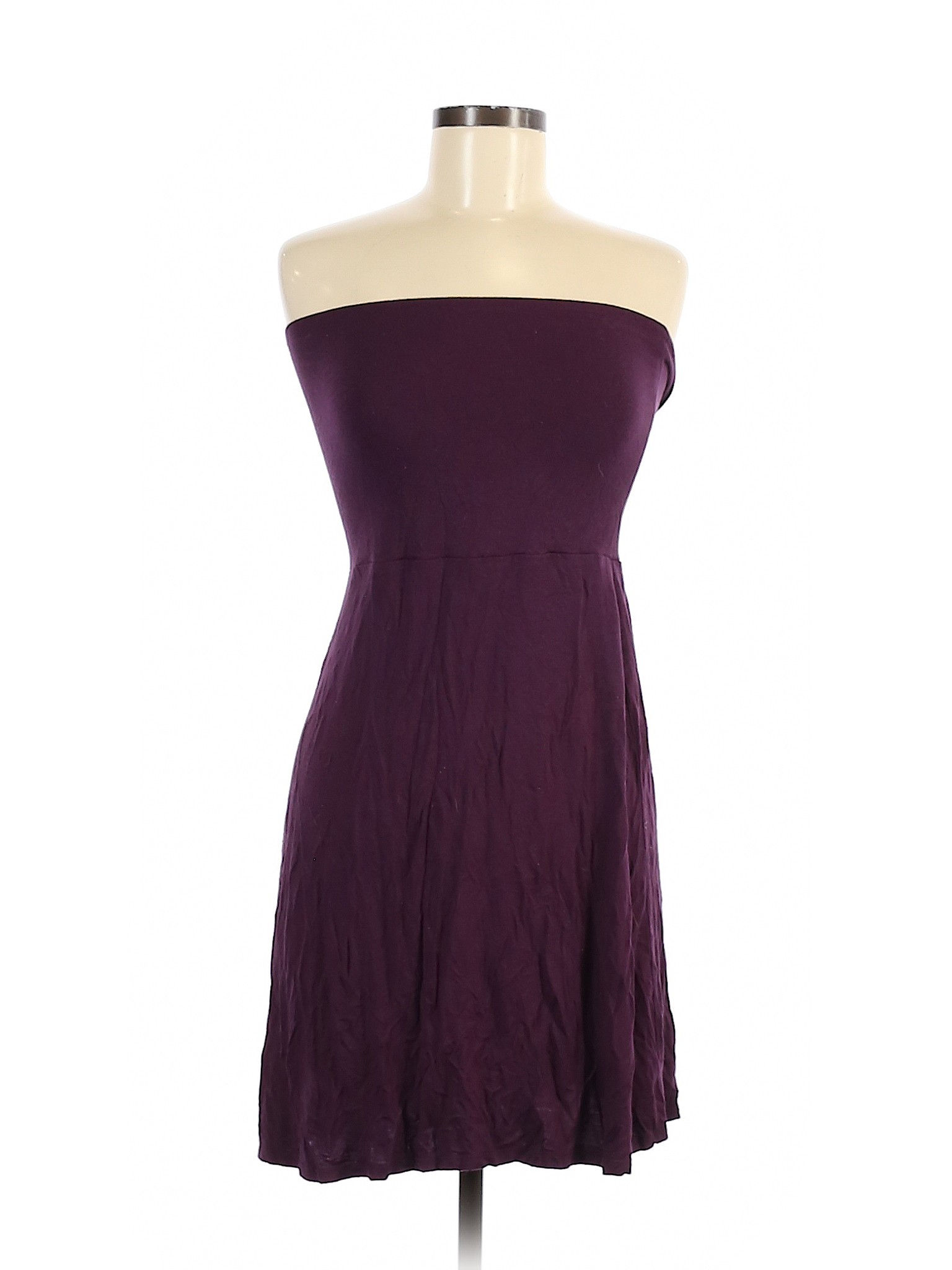 Merona Solid Purple Casual Dress Size S - 53% off | thredUP