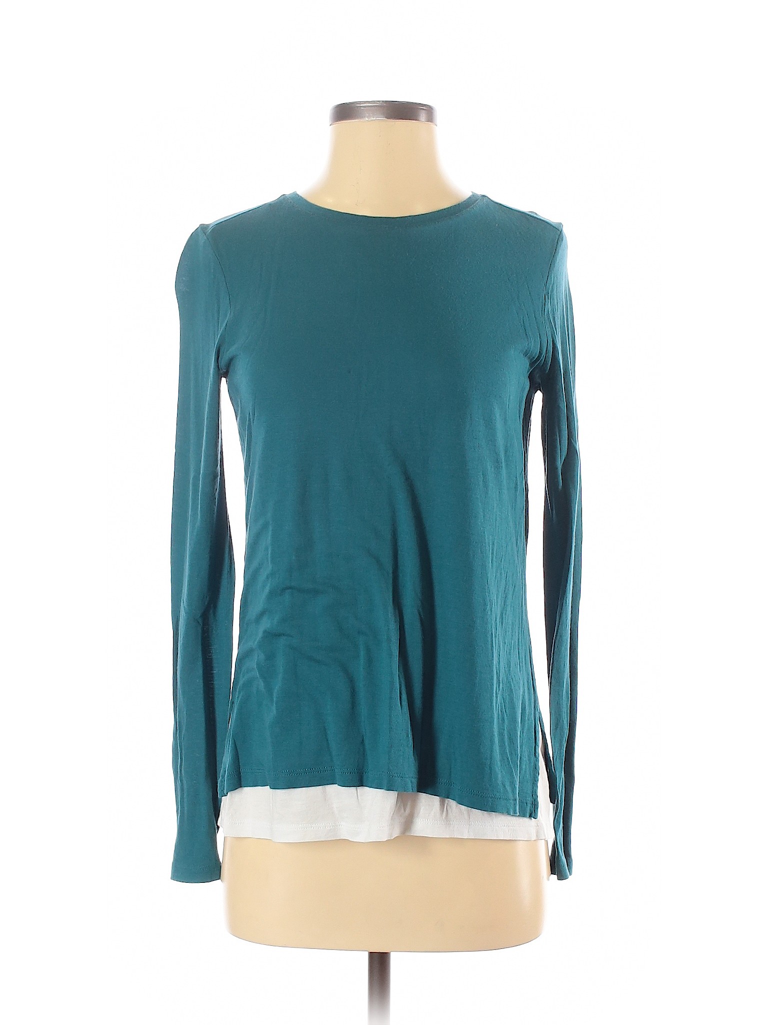 Vince. Women Green Long Sleeve T-Shirt XS | eBay